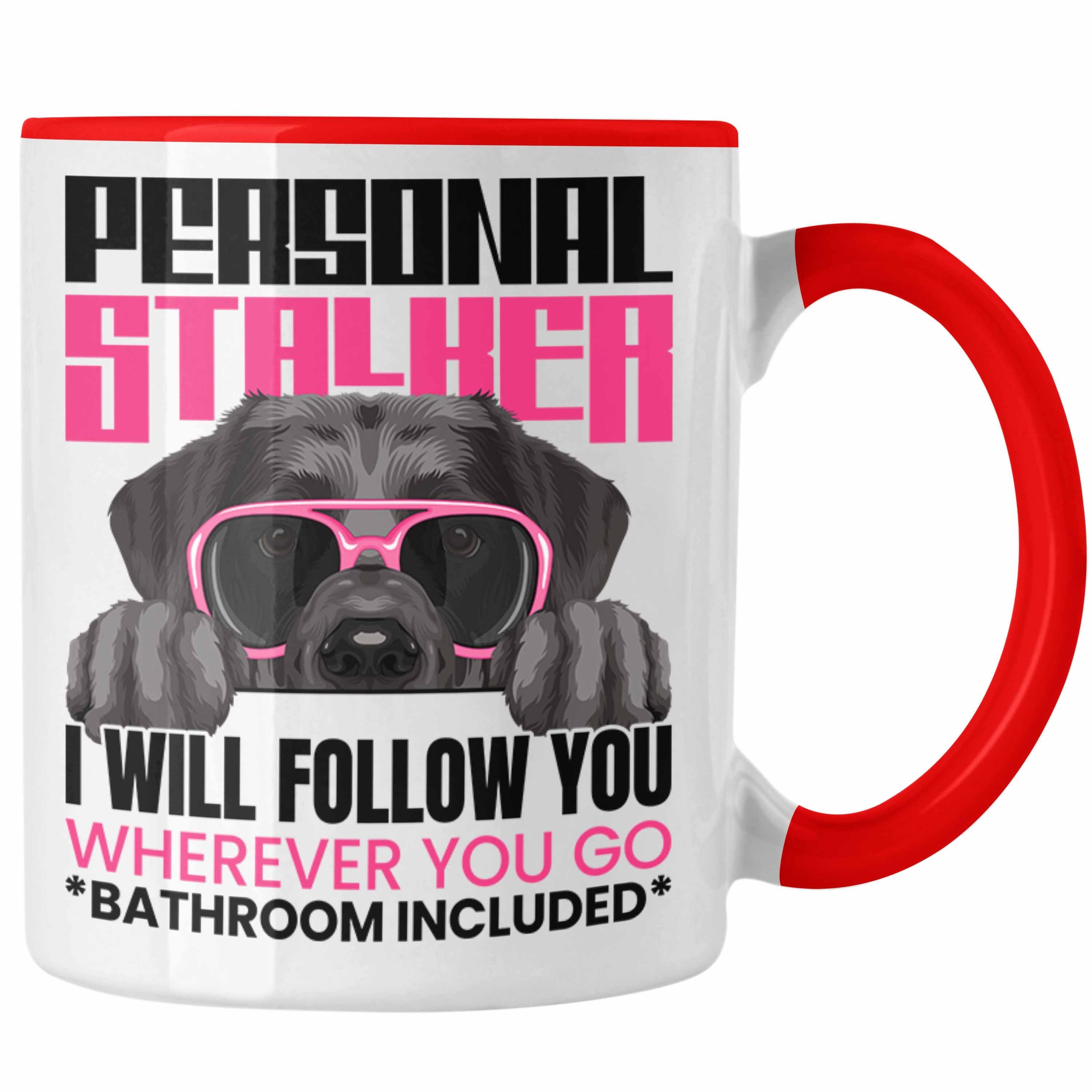 Besitzerin Tasse Geschenkidee Lustiger Trendation Labrador Spruch Geschenk Person Tasse Rot