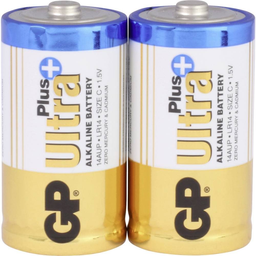 Baby-Batterien Ultra Plus Akku Batteries GP GP 2er