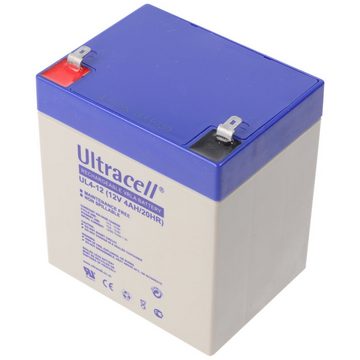 Ultracell Ultracell UL4-12 12V 4Ah Bleiakku AGM Blei Gel Akku Akku