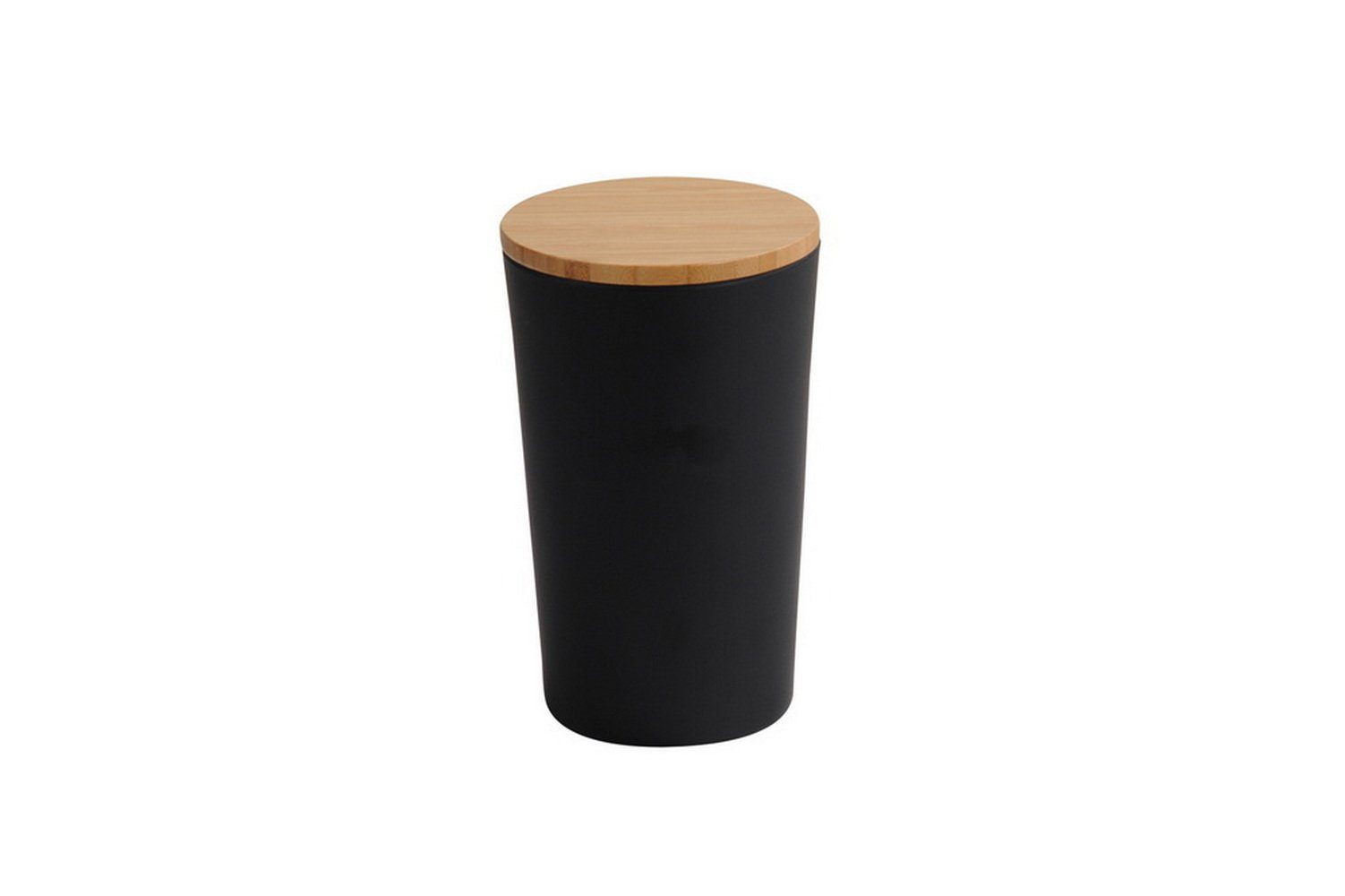 KESPER® Vorratsdose Ø 11,5 cm Höhe: 19 cm Melamin Dose Keksbox, aus Kunststoff (Melamin), Bambus-Deckel (FSC)