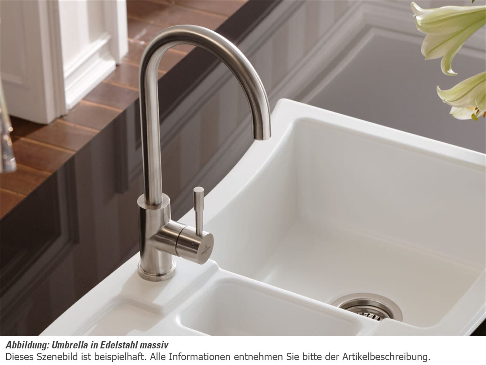 Villeroy & Boch Küchenarmatur (1-St) 925300LC, keramische Dichtungen