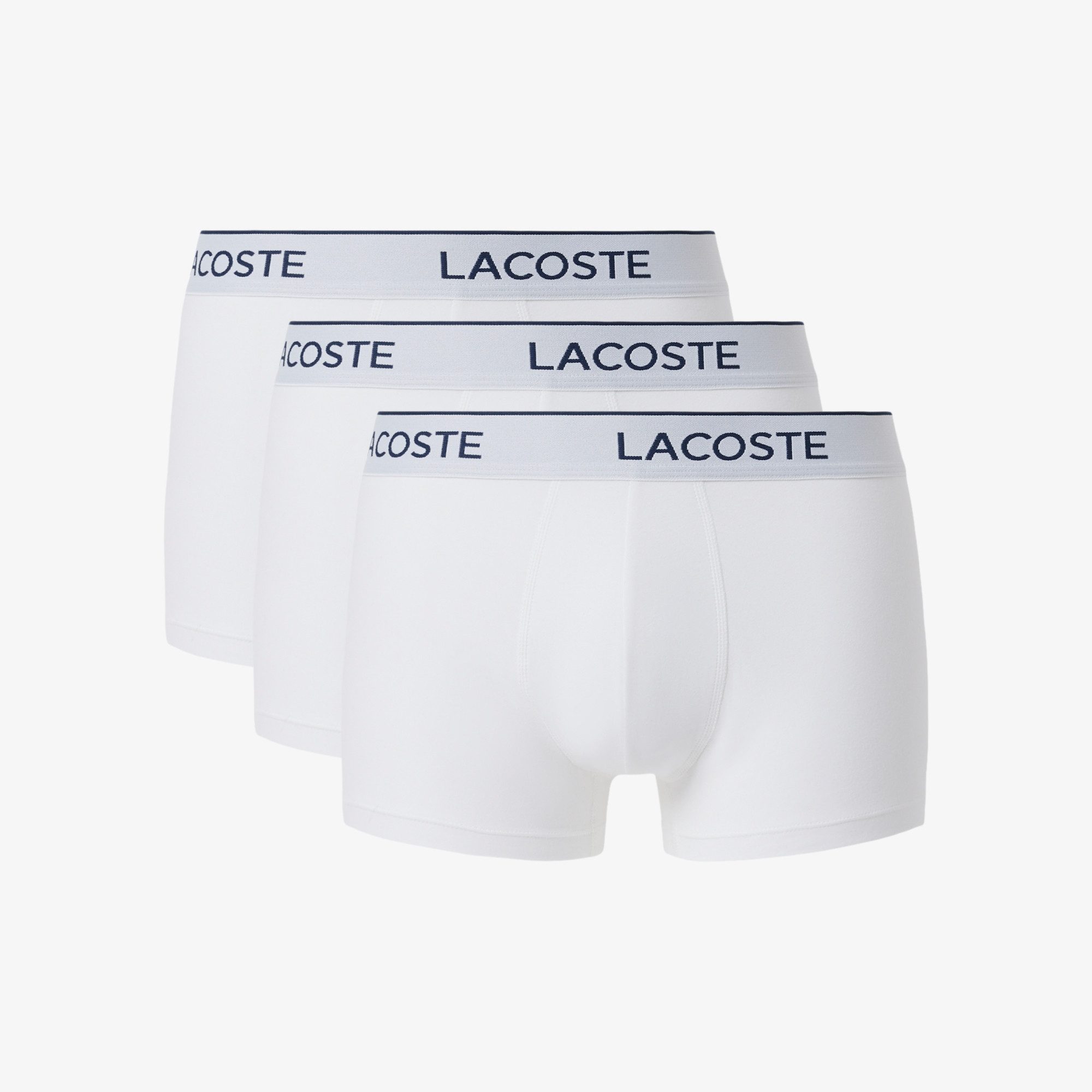 Lacoste Trunk (Packung, 3-St., 3er-Pack) elastischer Bund mit Lacoste-Branding