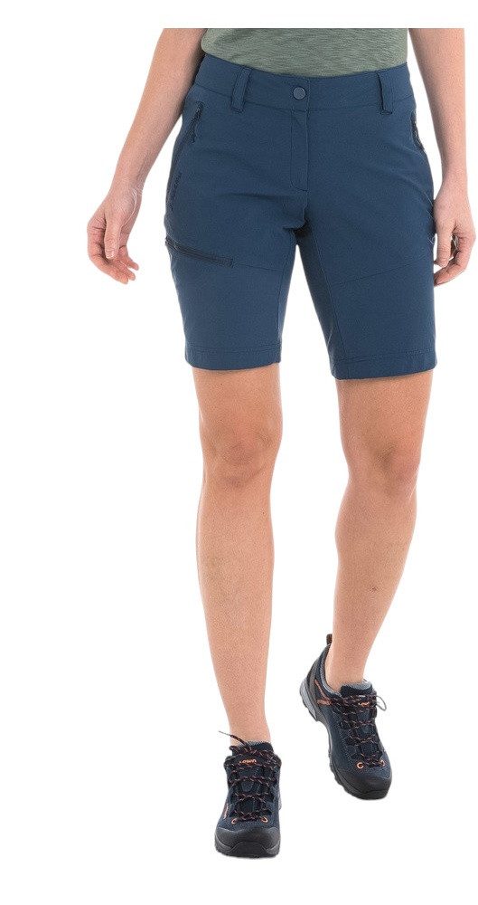 Schöffel Trekkinghose Wanderhose Toblach2 Shorts (hoher Tragekomfort) kurz navyblau Damen