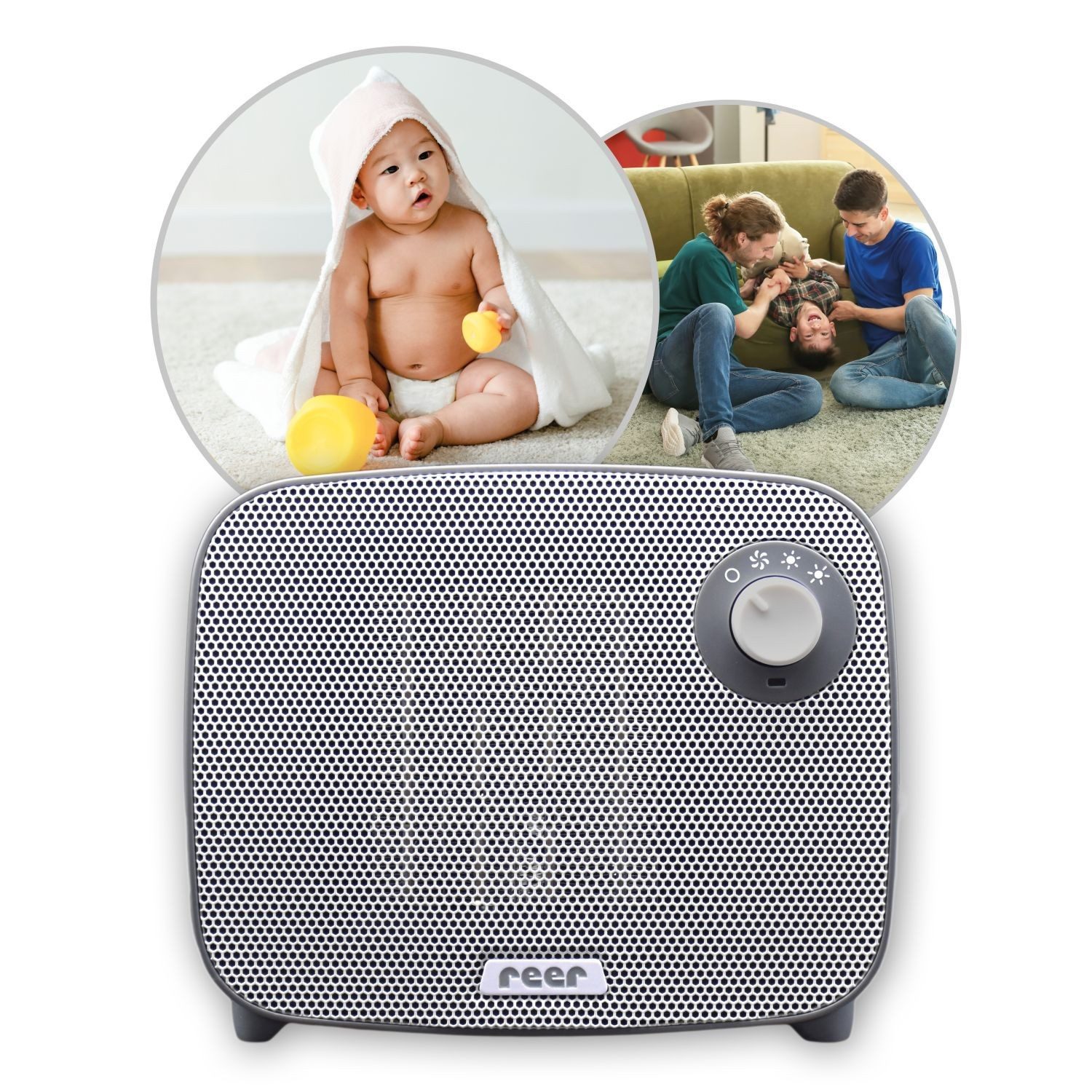 Reer Wickeltisch-Heizstrahler FeelWell 3in1