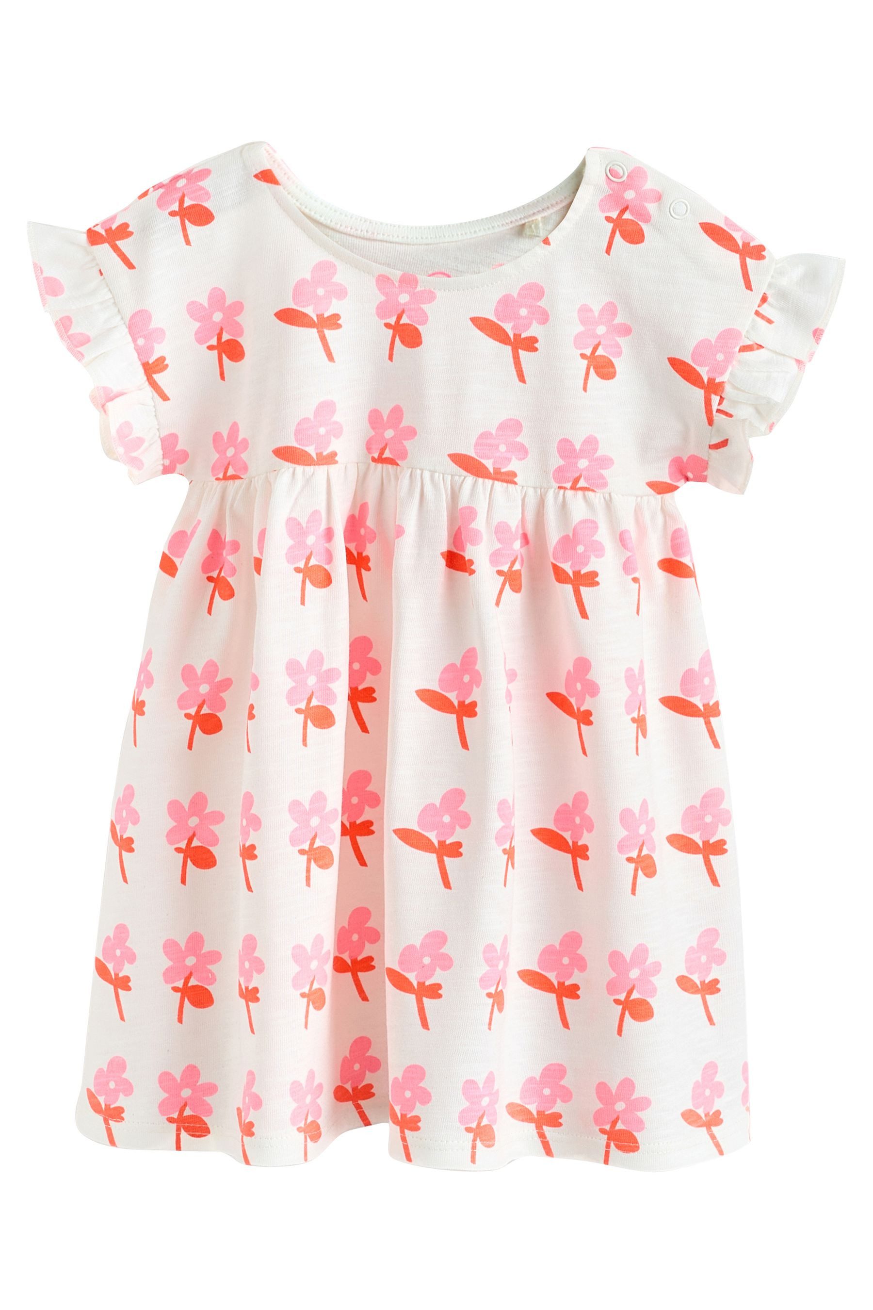 Next Blusenkleid Baby-Kurzarmkleid, 2er-Pack (2-tlg)