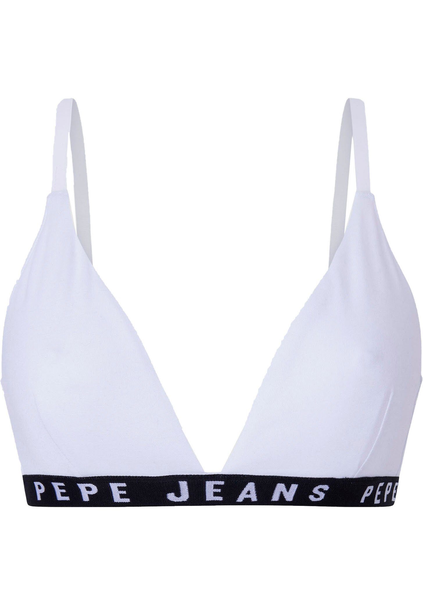Pepe Jeans Bügelloser BH Logo Bra günstig online kaufen