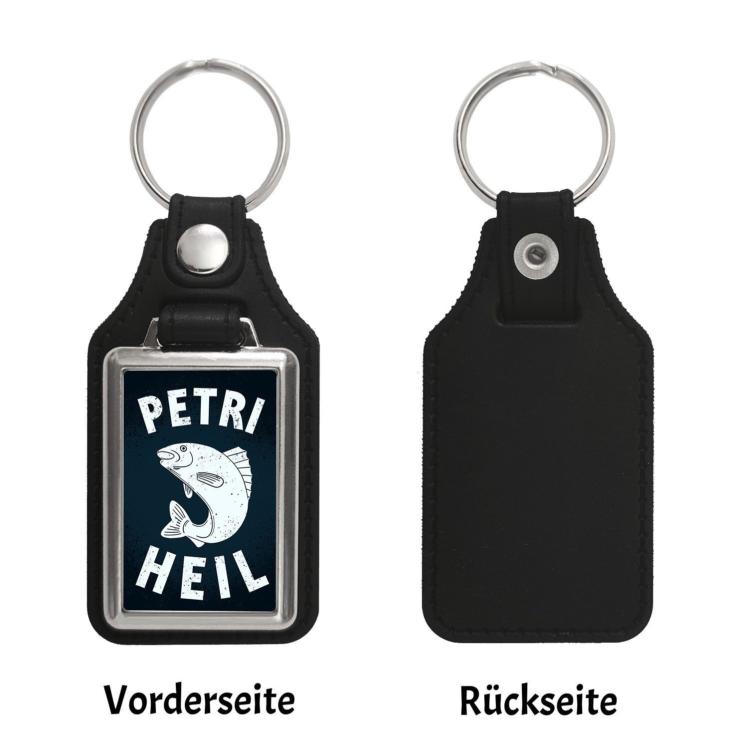 speecheese Schlüsselanhänger Petri Heil Fisch Schlüsselanhänger günstig online kaufen