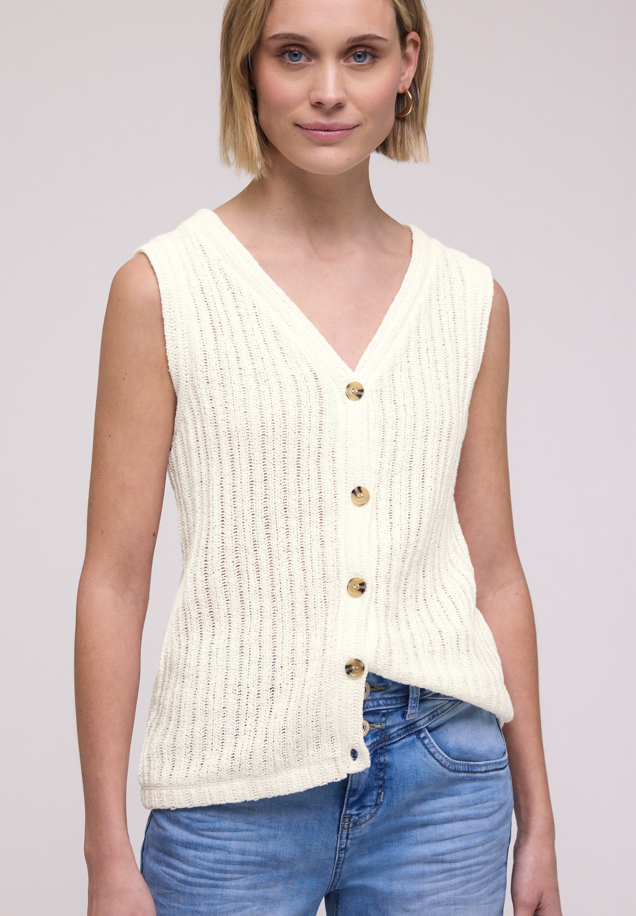 STREET ONE Trägertop mit V-Ausschnitt