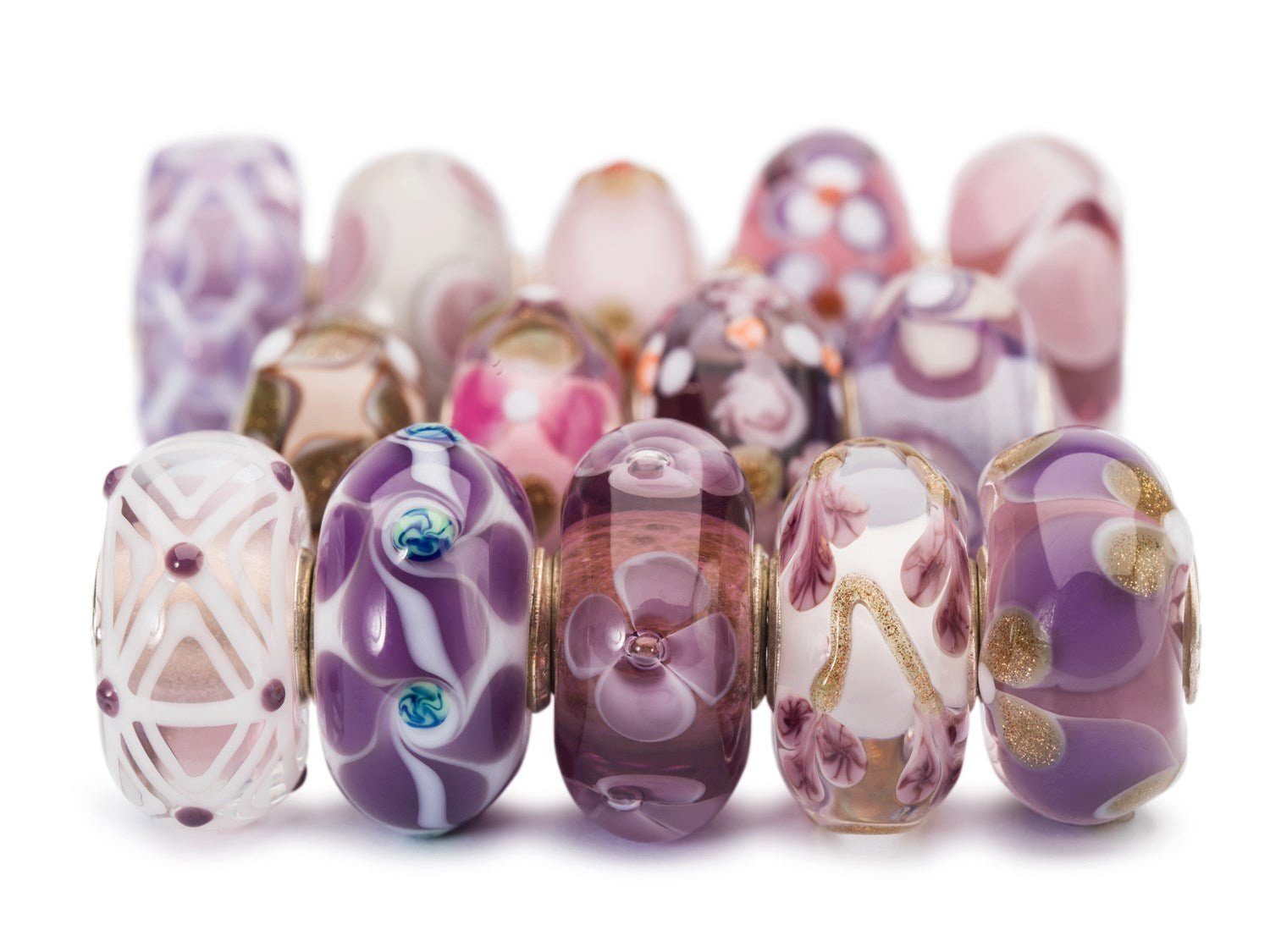 Trollbeads Bead Art to Go Überraschungsbead lila, TGLBE-20070