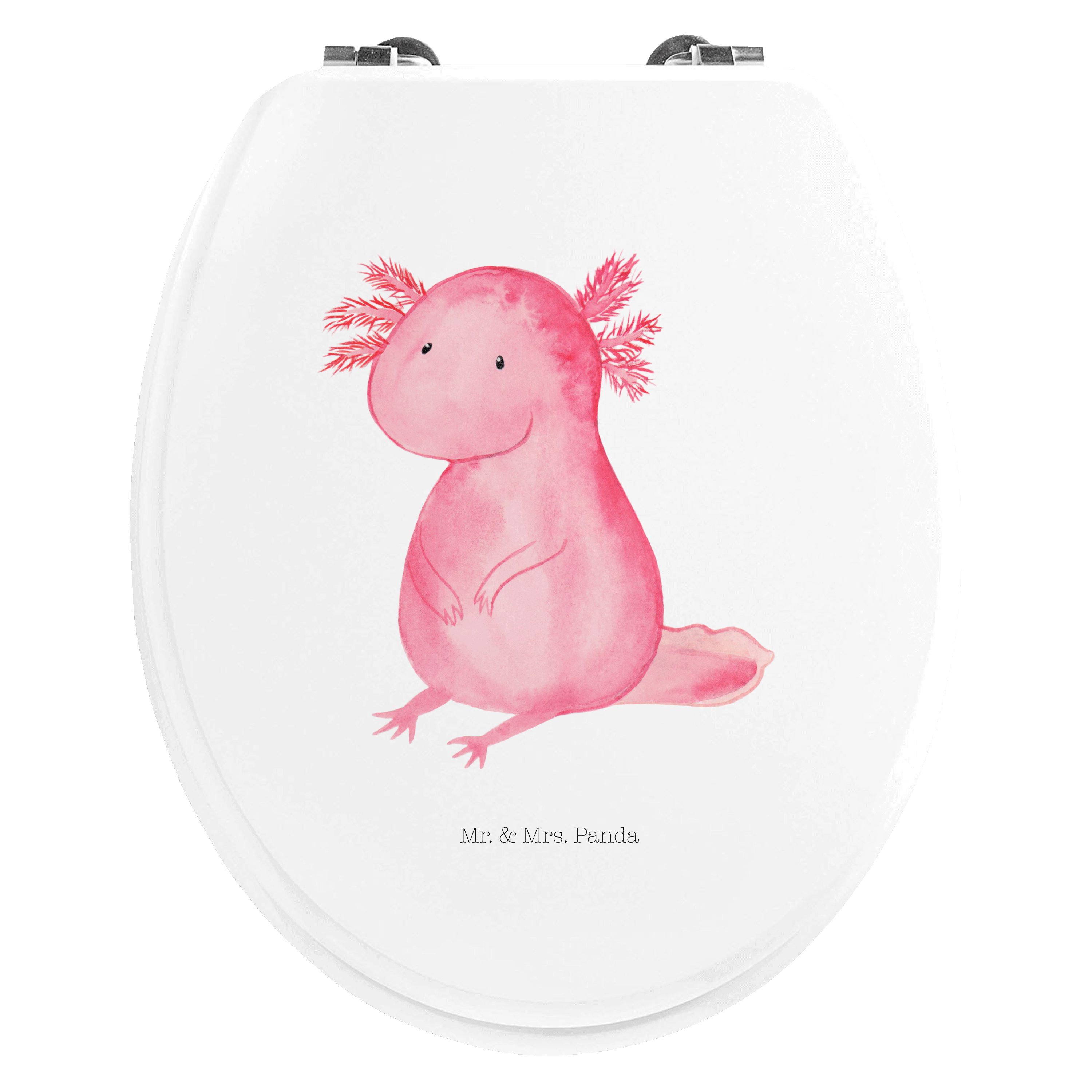 WC-Sitz Axolotl Niedlich, Toilettendeckel, Klodeckel, WC-Sitz, Toilette