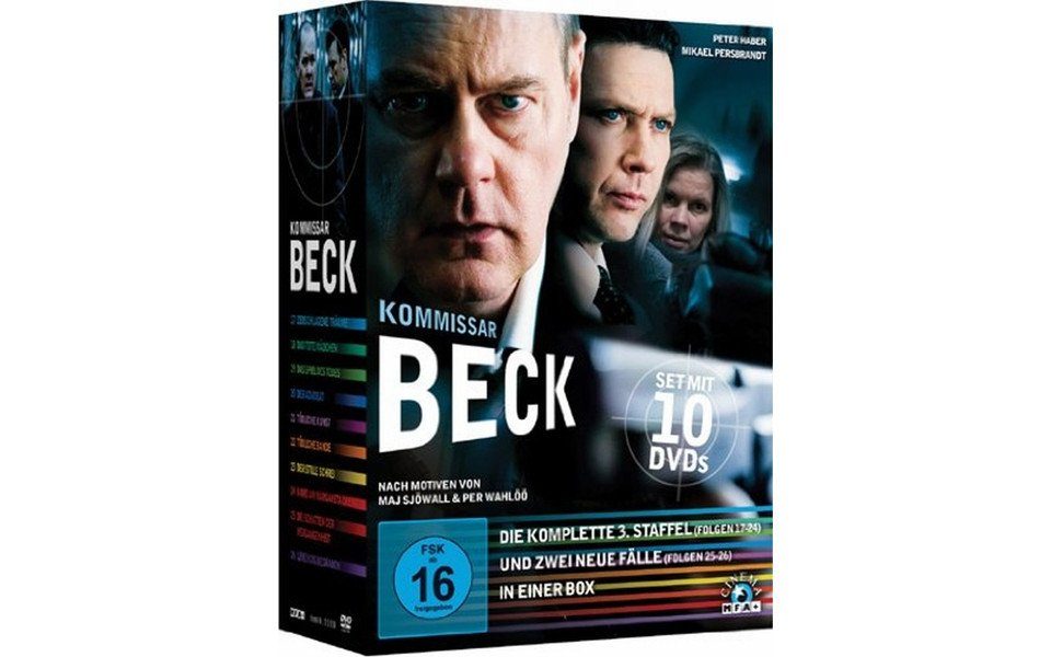 ASCOT ELITE Entertainment DVD Kommissar Beck Staffel 3 (Gesamtausgabe plus 2 neue Fälle)