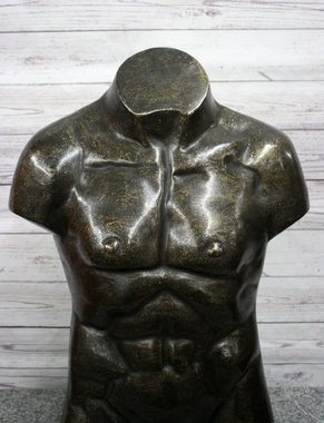 Bronzeskulpturen Skulptur Bronzefigur Große Männer Büste aus Bronze