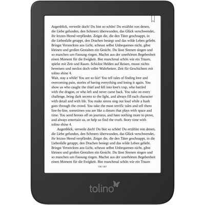 Tolino Shine 4 E-Book (6", 16 GB, aus 85% Recycling-Plastik, smartLight, Wasserschutz)