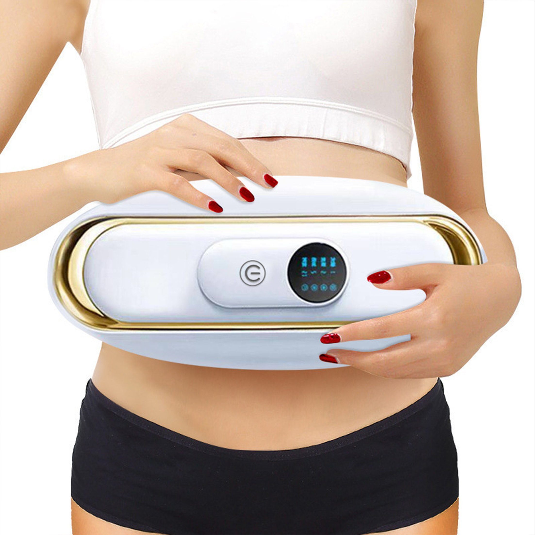 Bandmassagegerät Bauchmassagegerät mit Wärmefunktion - Elektrisches Massagegerät