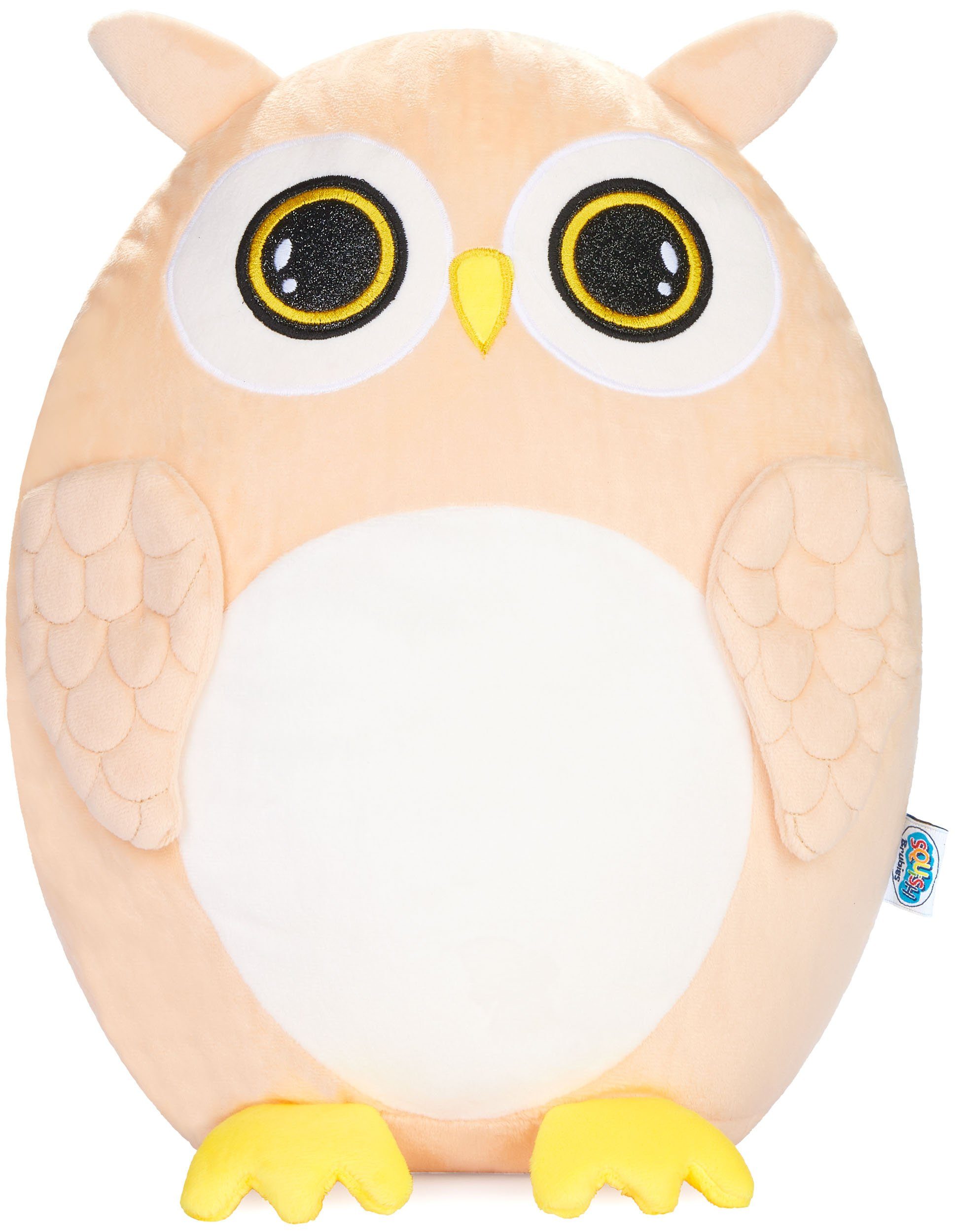 SQUISHBRUBIES Kuscheltier Oliver die Eule - 35 cm Stofftier - Superweich (1 günstig online kaufen