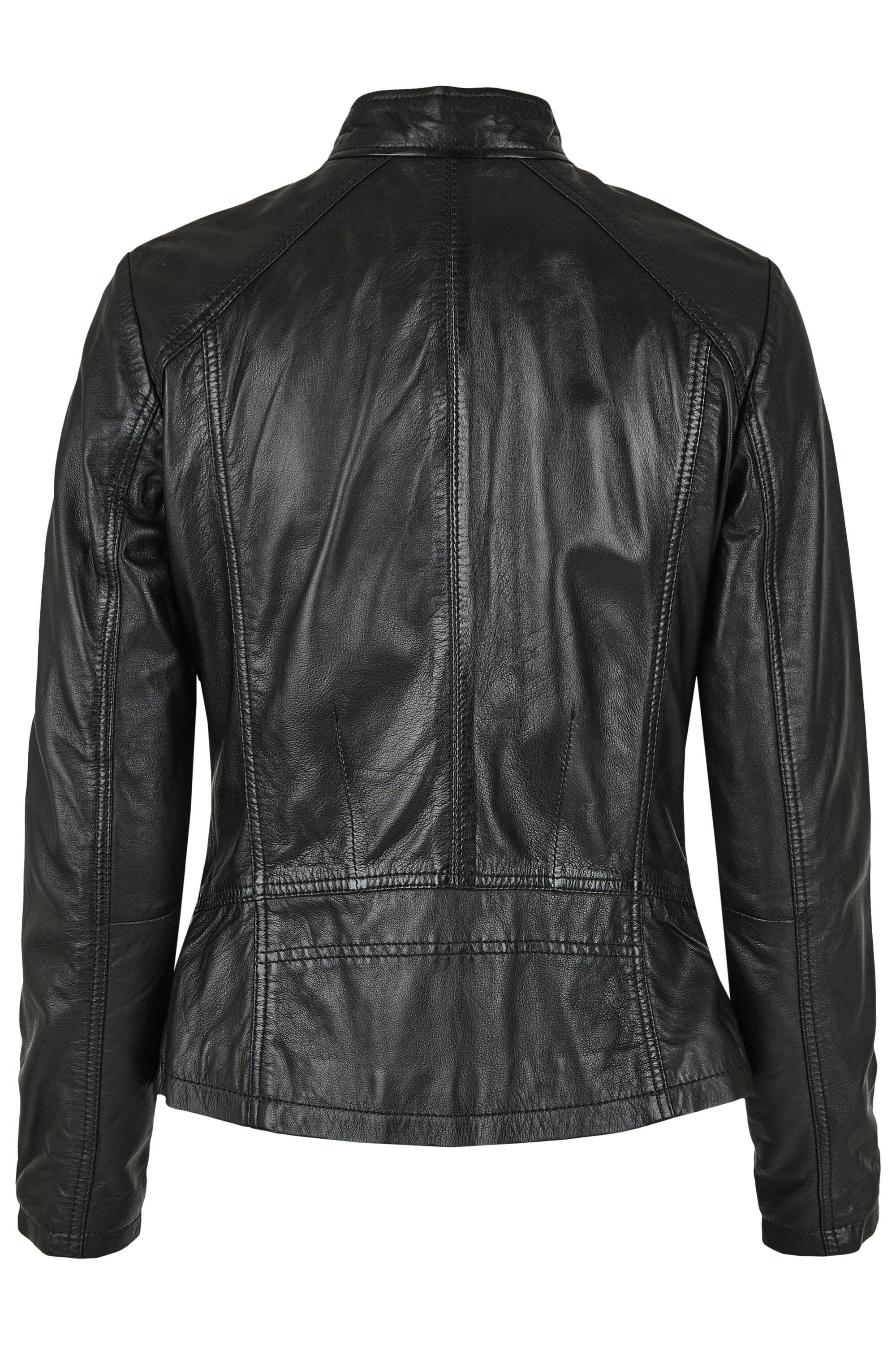 7eleven Lederjacke SEJANNA (1-St) mit Zierschnalle