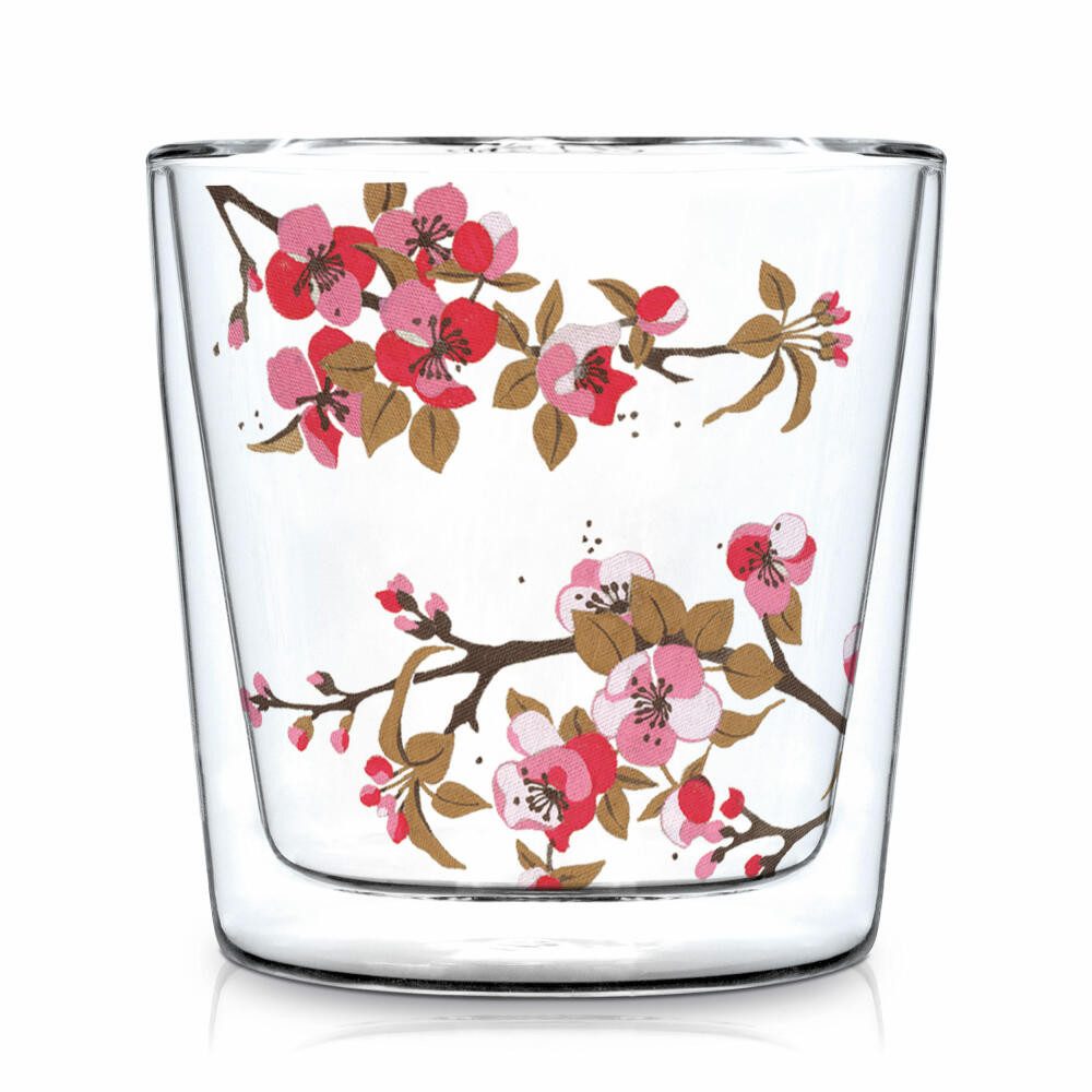 PPD Teeglas Fiori Rossi Trendglas DW, 300 ml, Borosilikatglas