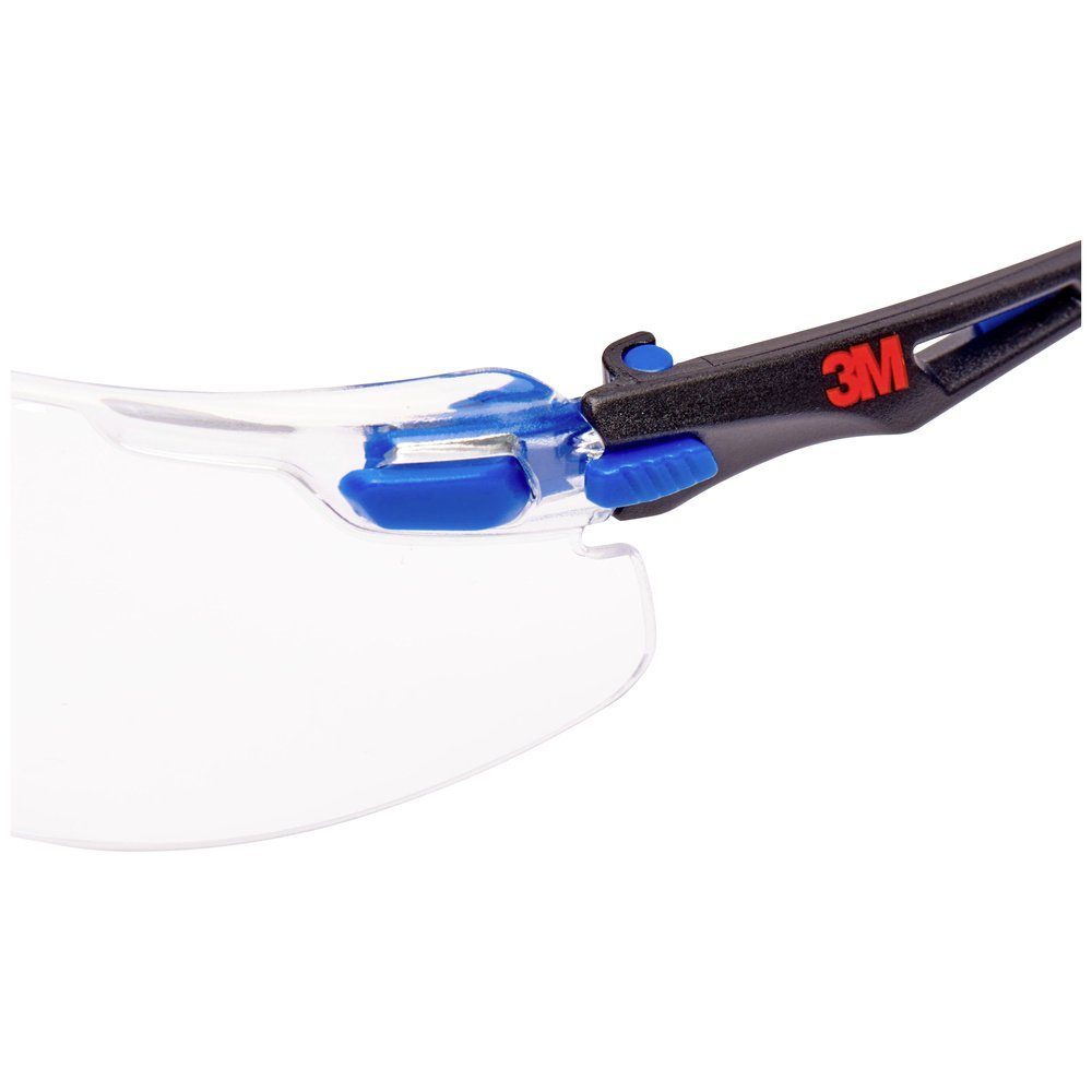 S1101SGAF Arbeitsschutzbrille mit Schutzbrille Antibeschlag-Schutz 3M Solus Blau, 3M Schwarz