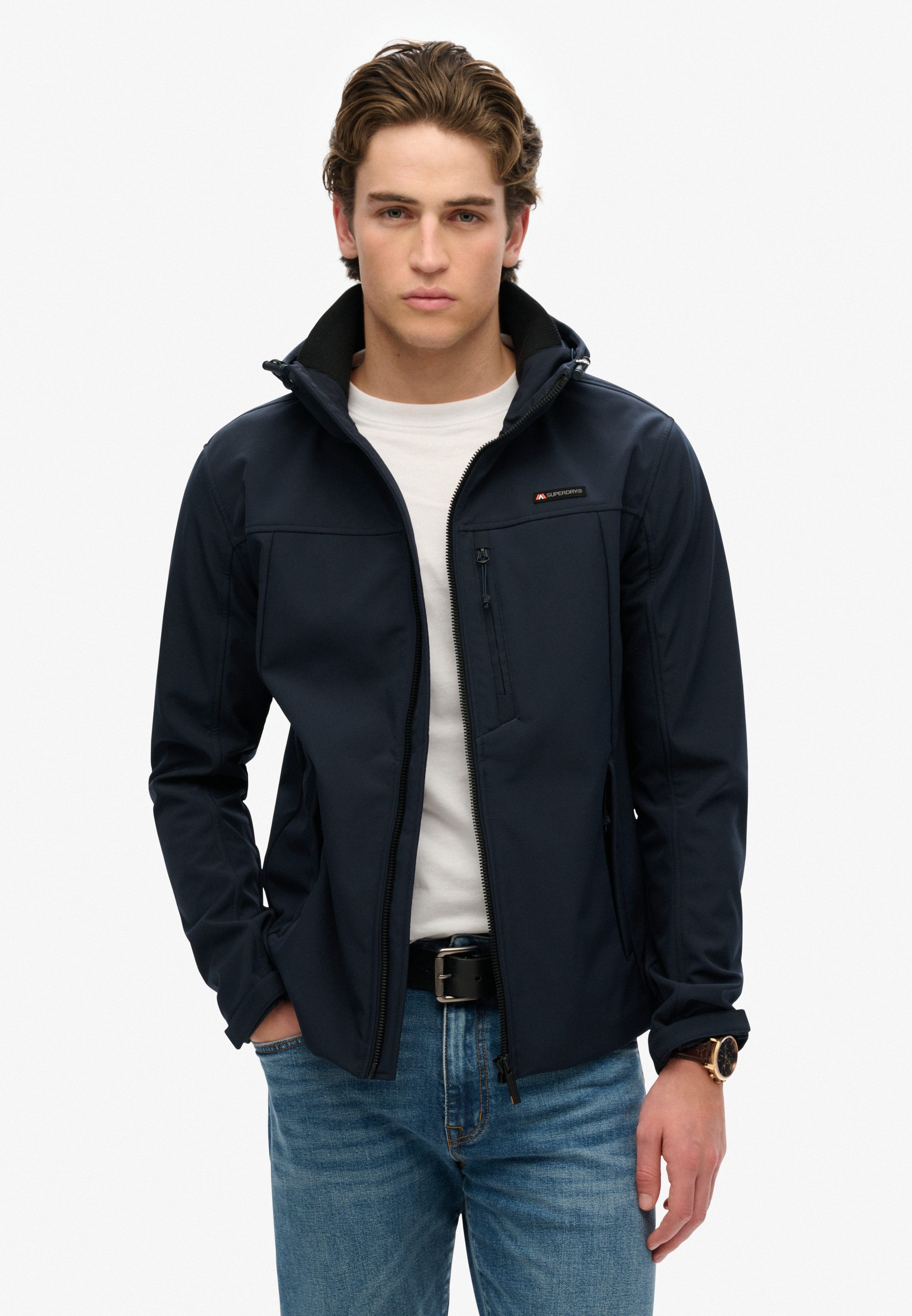 Superdry Outdoorjacke HOODED SOFT SHELL TREKKER günstig online kaufen