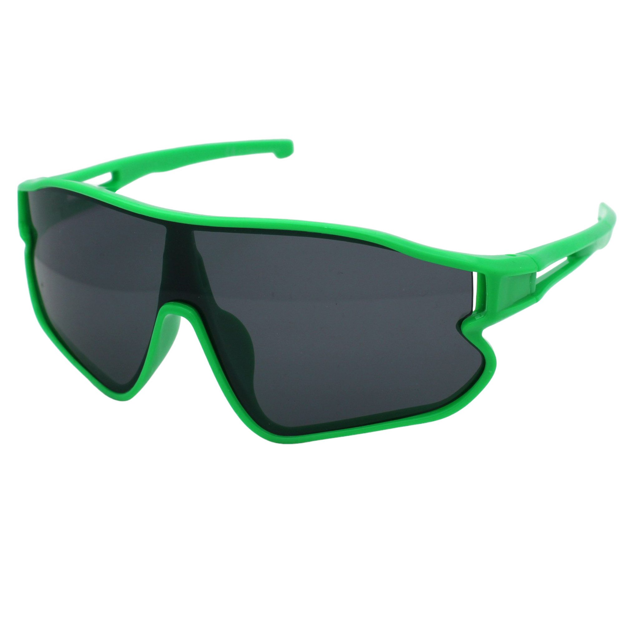 Vaccari-design Sonnenbrille (Kinder Radbrille für 7 bis 13 Jahre) Sportbrille leichtes Gestell mit Brillenbeutel