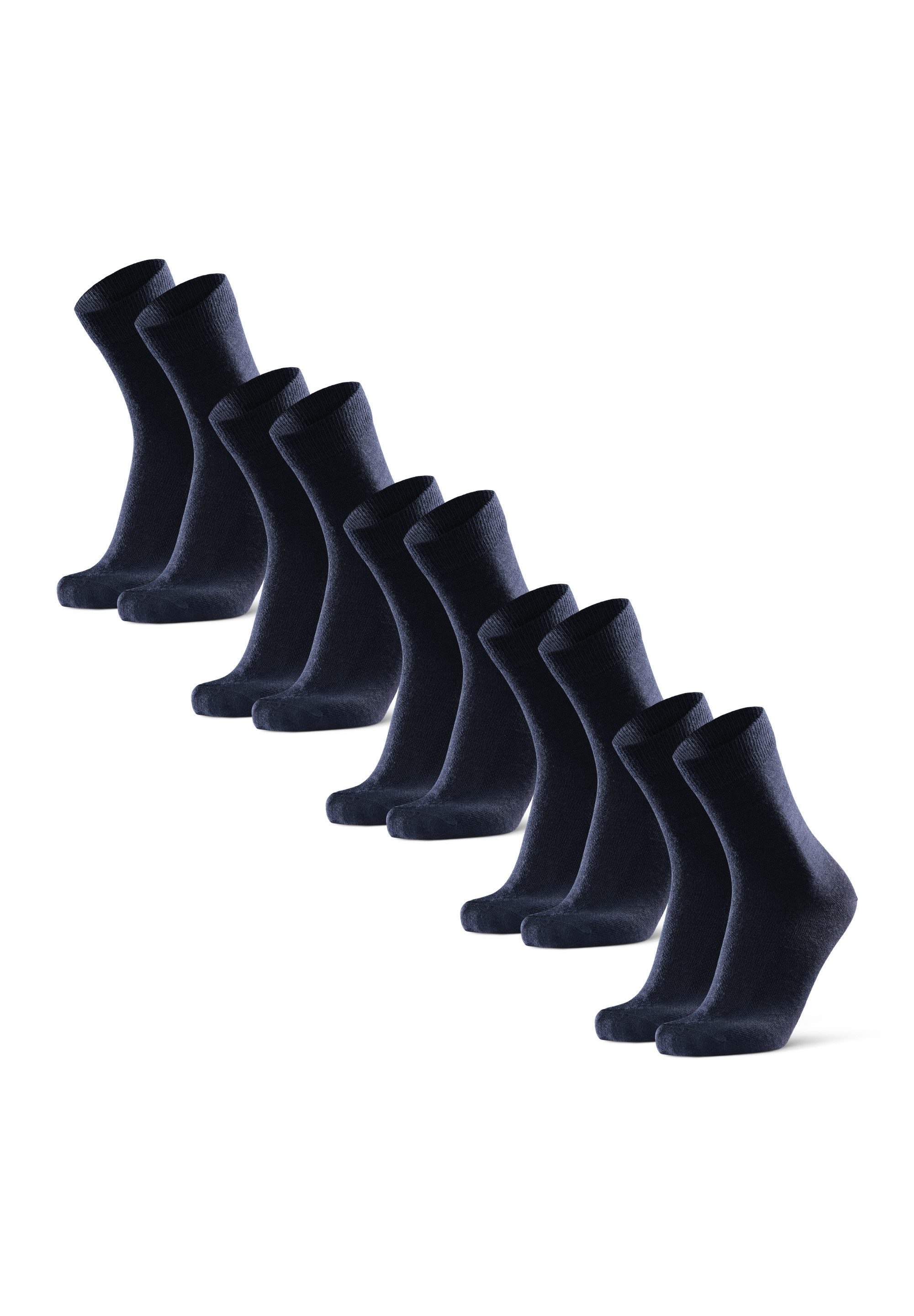 DANISH ENDURANCE Basicsocken Merino Dress (5-Paar) warme Wollsocken, atmungsaktiv, Anti-Blasen, Unisex