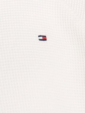 Tommy Hilfiger Sweatshirt GLOBAL STRIPE WAFFLE SWEATSHIRT mit Global Stripe auf den Ärmeln