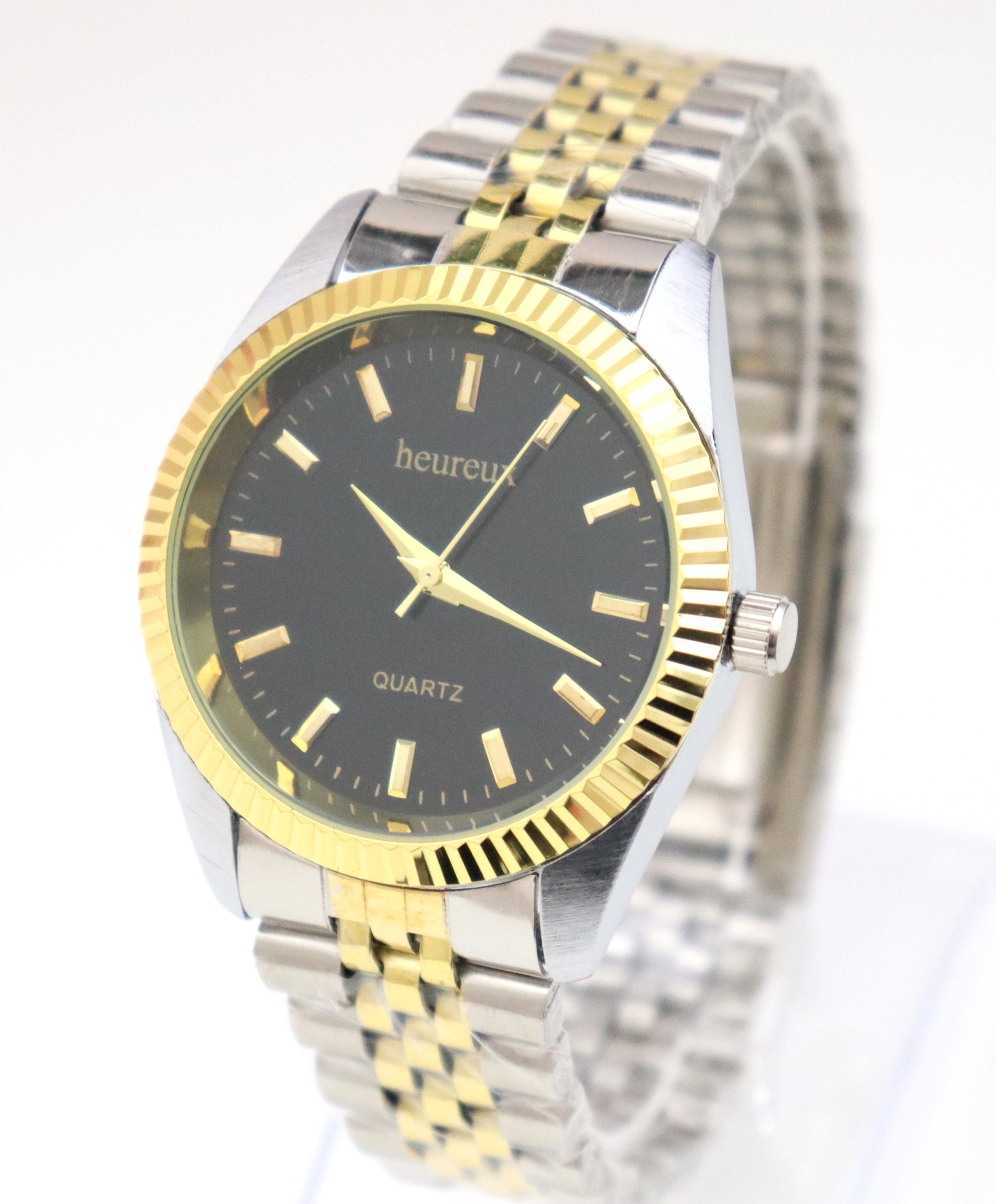 Rötting Design Quarzuhr Herrenuhr Quarz goldfarbene günstig online kaufen