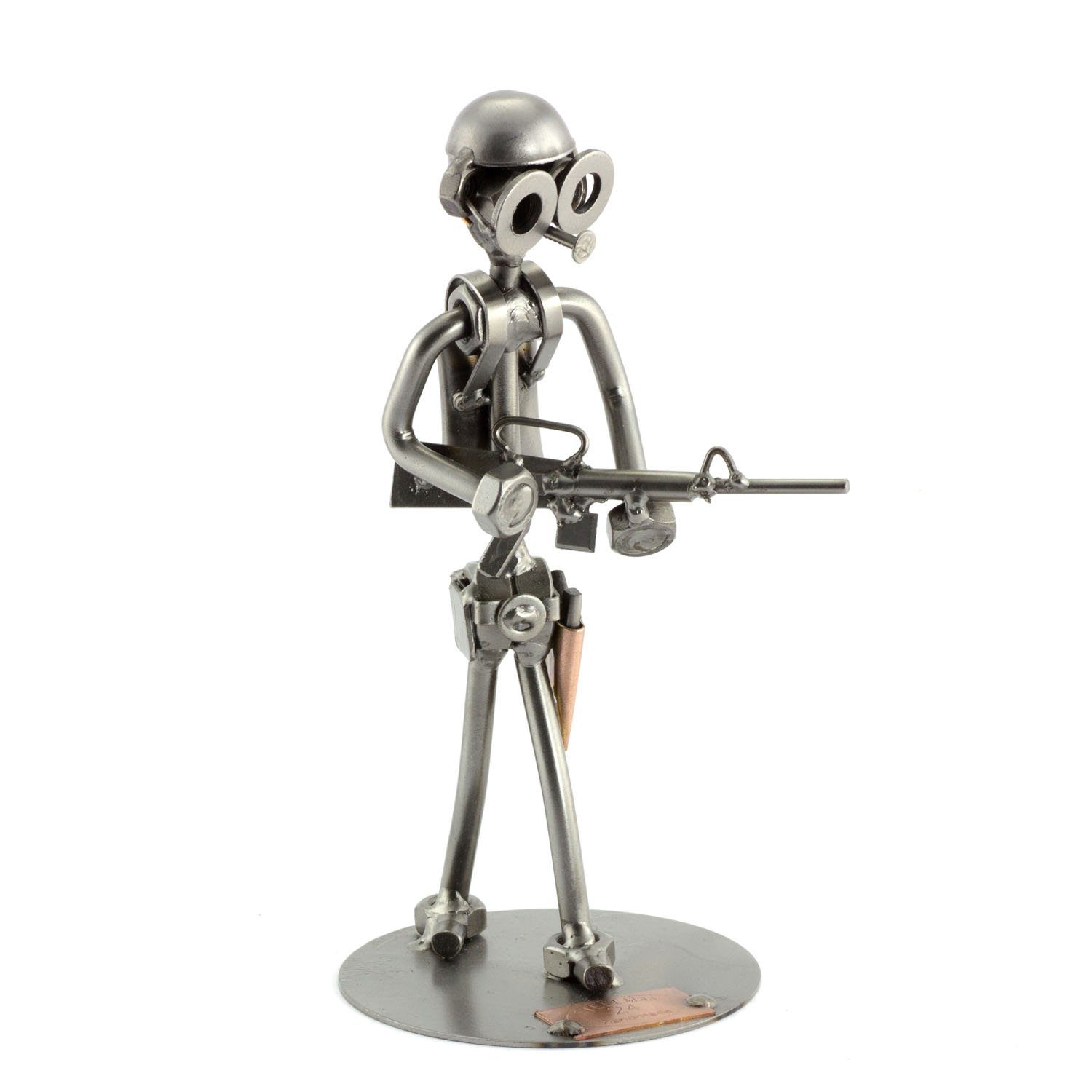 Steelman24 Dekofigur Steelman24 - Soldat - Sculpture de metal