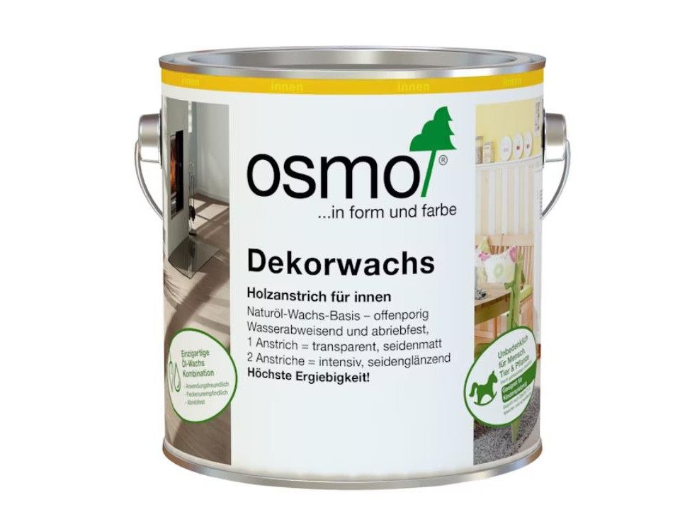 Osmo Osmo Dekorwachs weiß matt 375 ml Holzpflegeöl