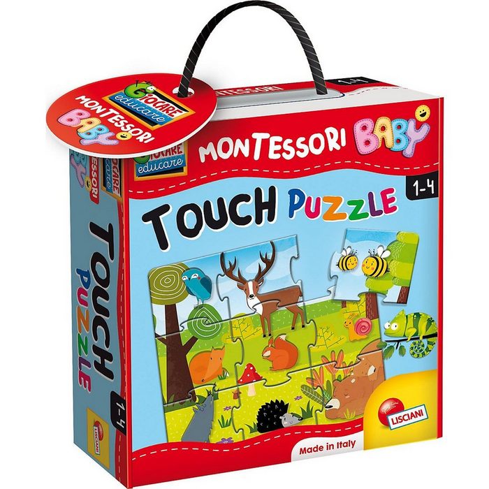 Lisciani Lernspielzeug Montessori Baby Touch Puzzle