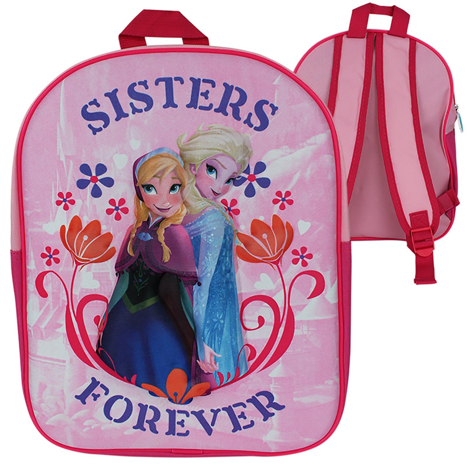 Kindertasche Tasche 3D Pinker Kinder Design Rucksack Mädchen, Kinderrucksack Motiv Prinzessin mit