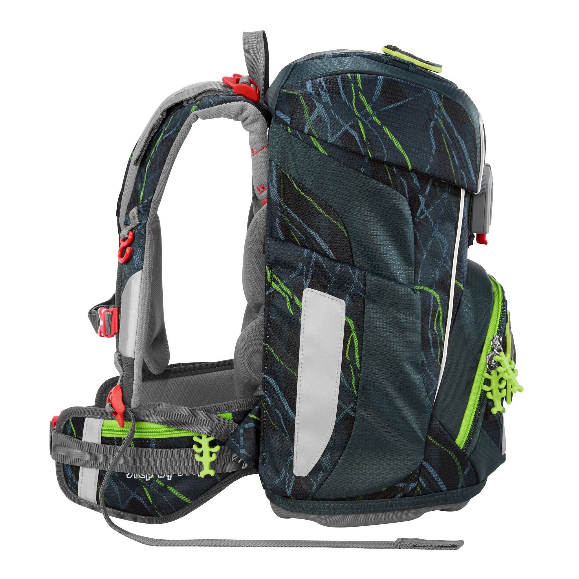 Step by Step Schulranzen Fit (5-tlg), Polyester