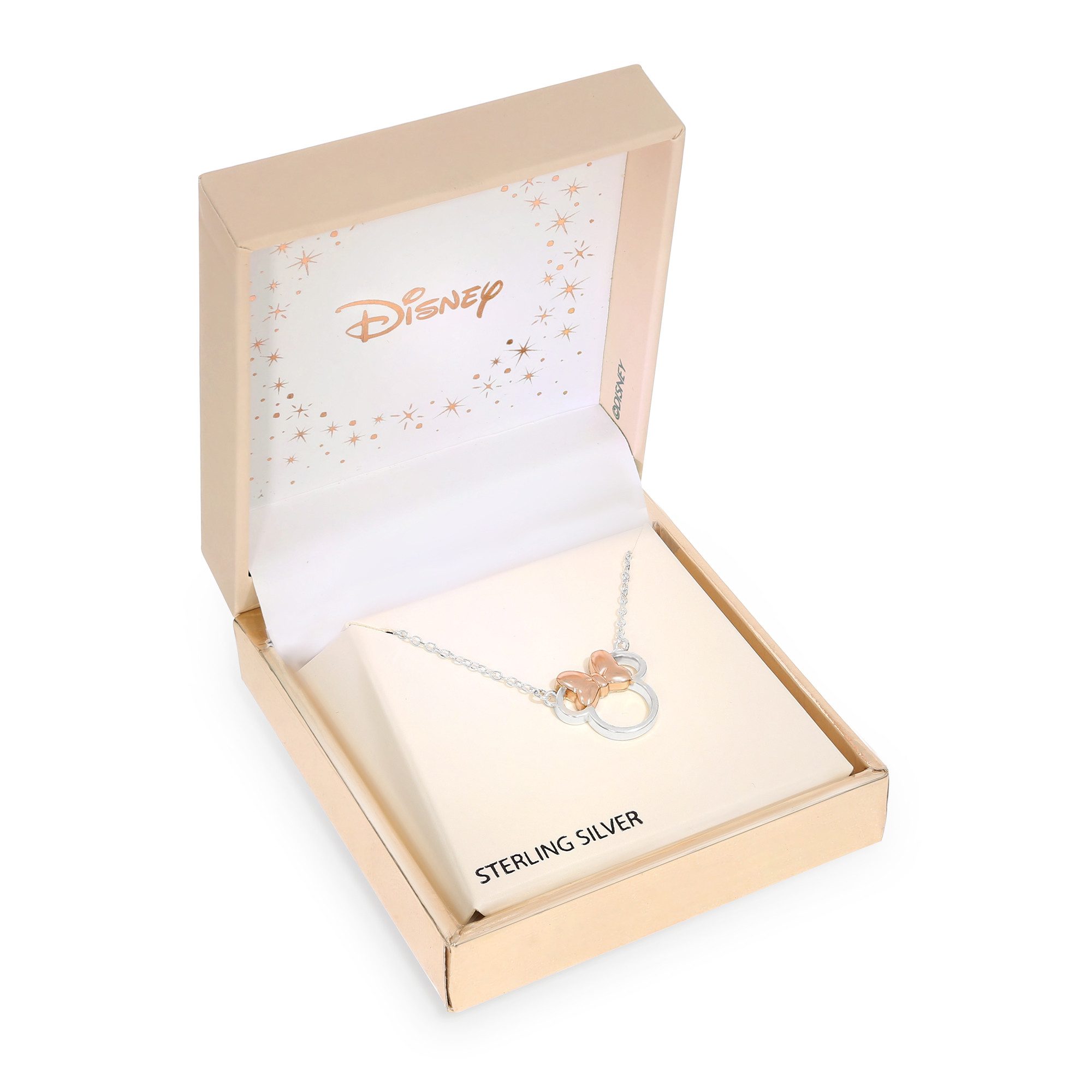 Disney Silberkette Disney ©DISNEY Minnie Mouse Kinderhalskette 925er Silber Schleife, Minnie Mouse