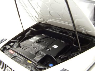 Minichamps Modellauto Mercedes AMG G63 G-Klasse 2018 weiß Modellauto 1:18 Minichamps, Maßstab 1:18