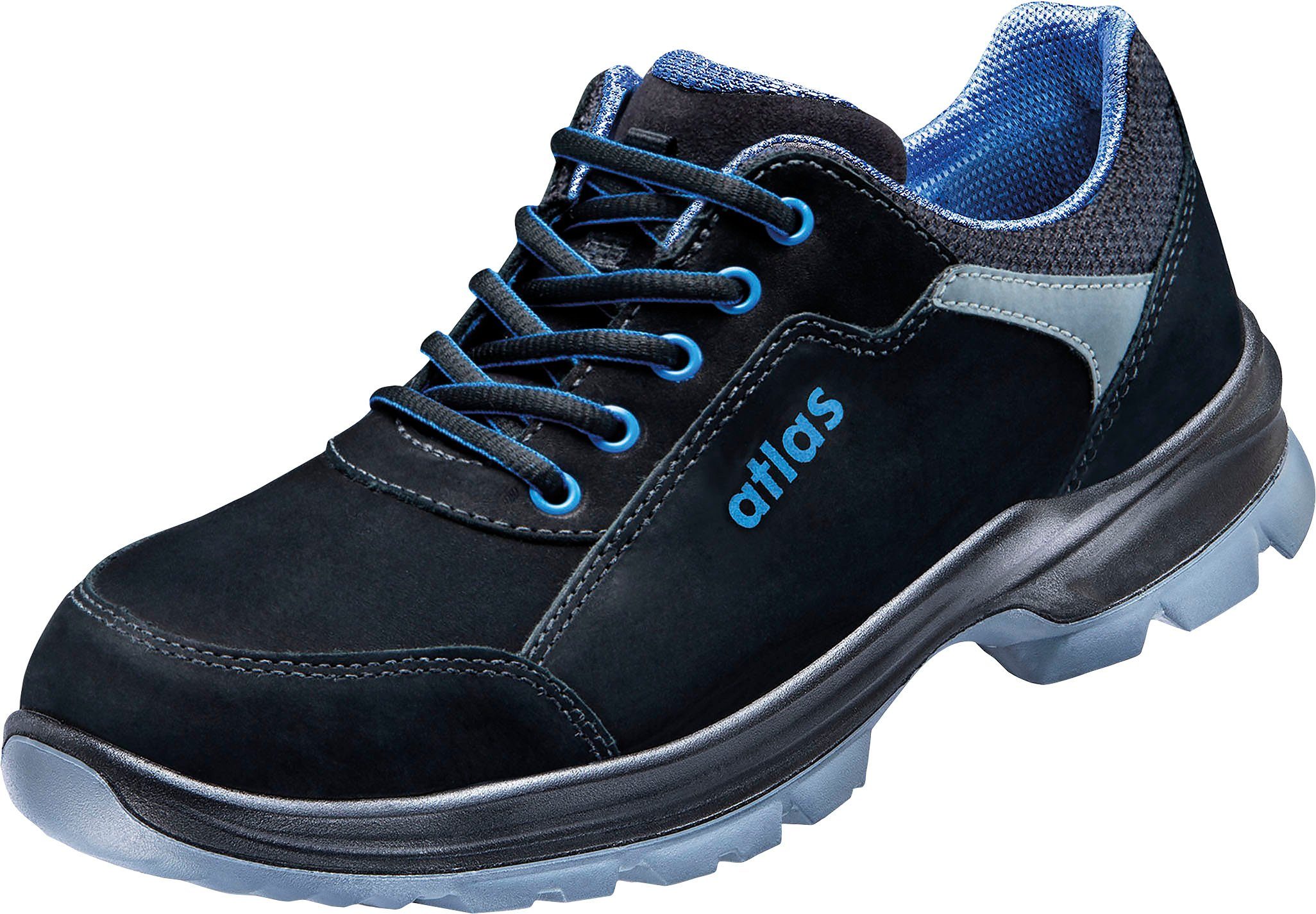 benzin- Sicherheitsschuh ESD Atlas Alu-Tec 62 Schuhe säurebeständig, und öl-, Sohle S2, Antistatisch