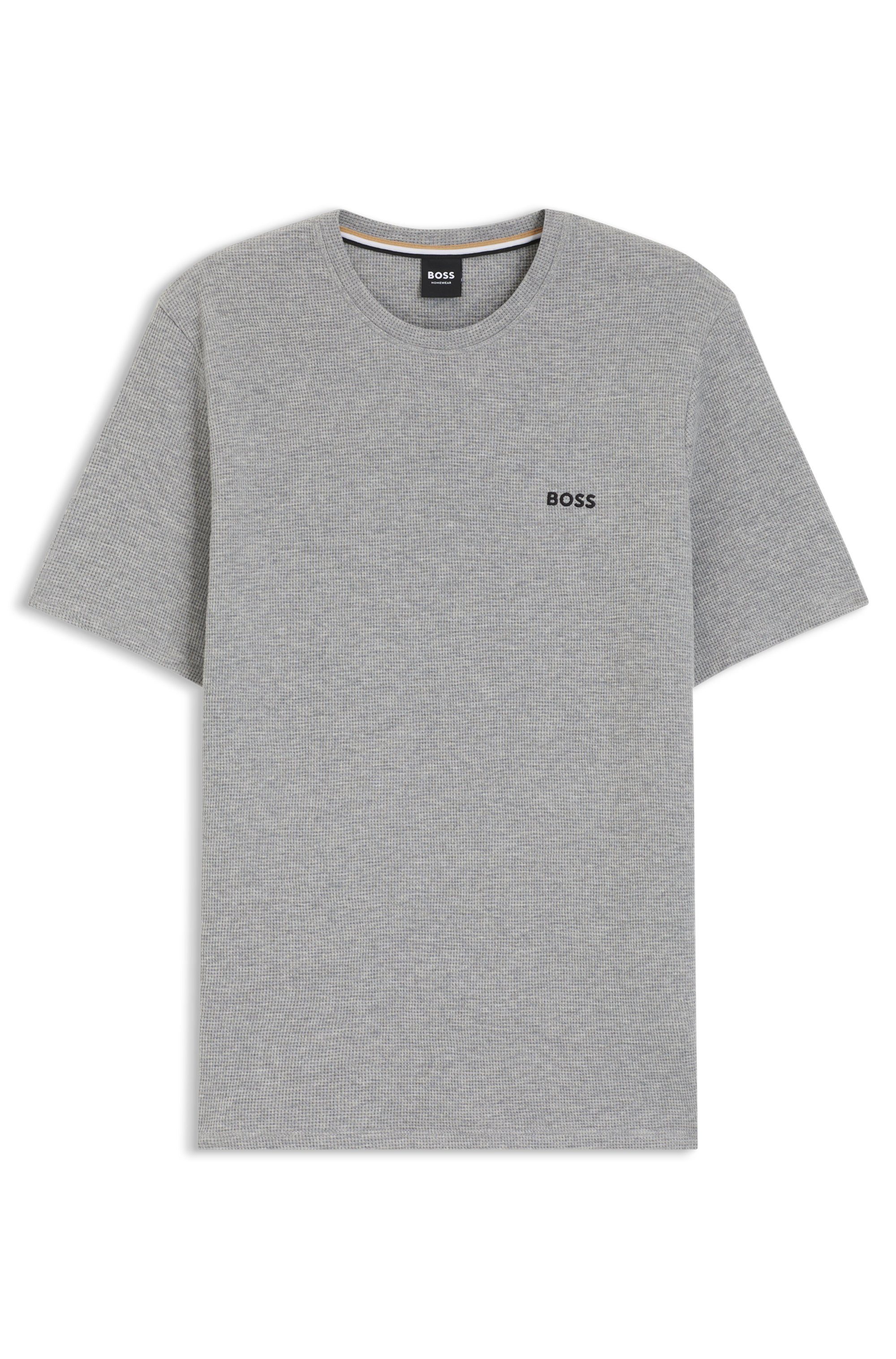 Pyjamaoberteil Waffle T-Shirt