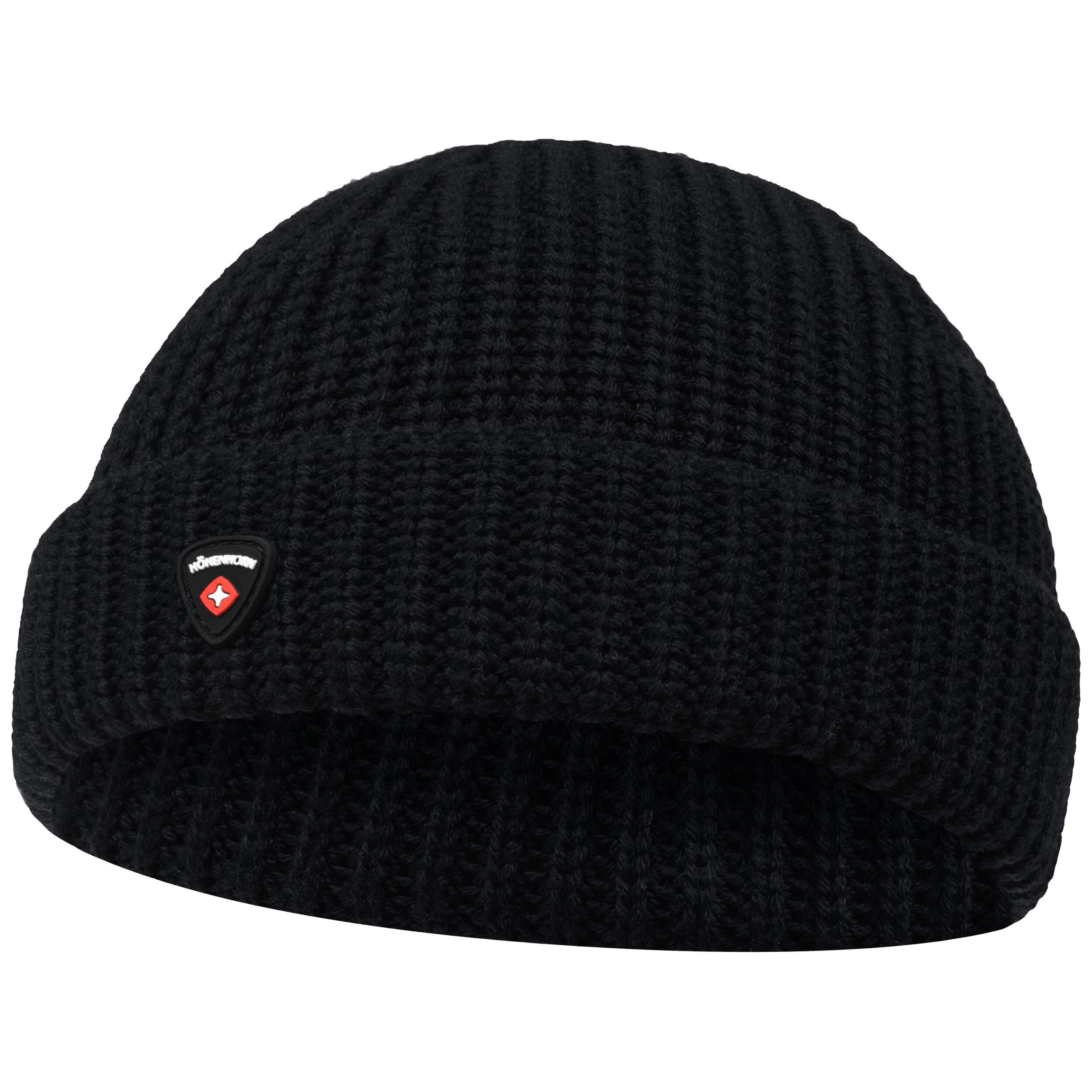 Höhenhorn Strickmütze Fisherman Mütze Unisex Herren Damen Fischermütze Merinowolle Einheitsgröße, warm, weich, schnelltrockned