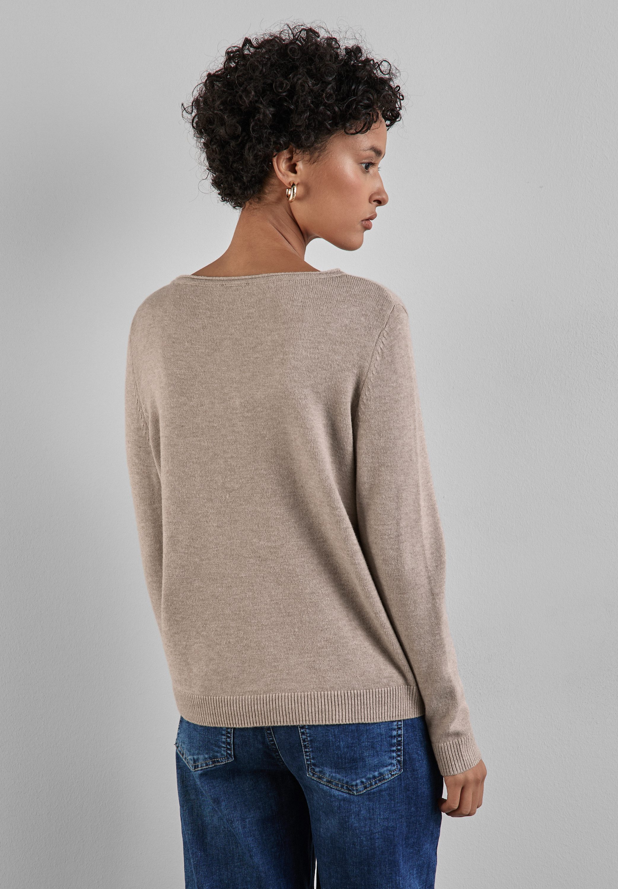 STREET ONE Strickpullover mit Muster
