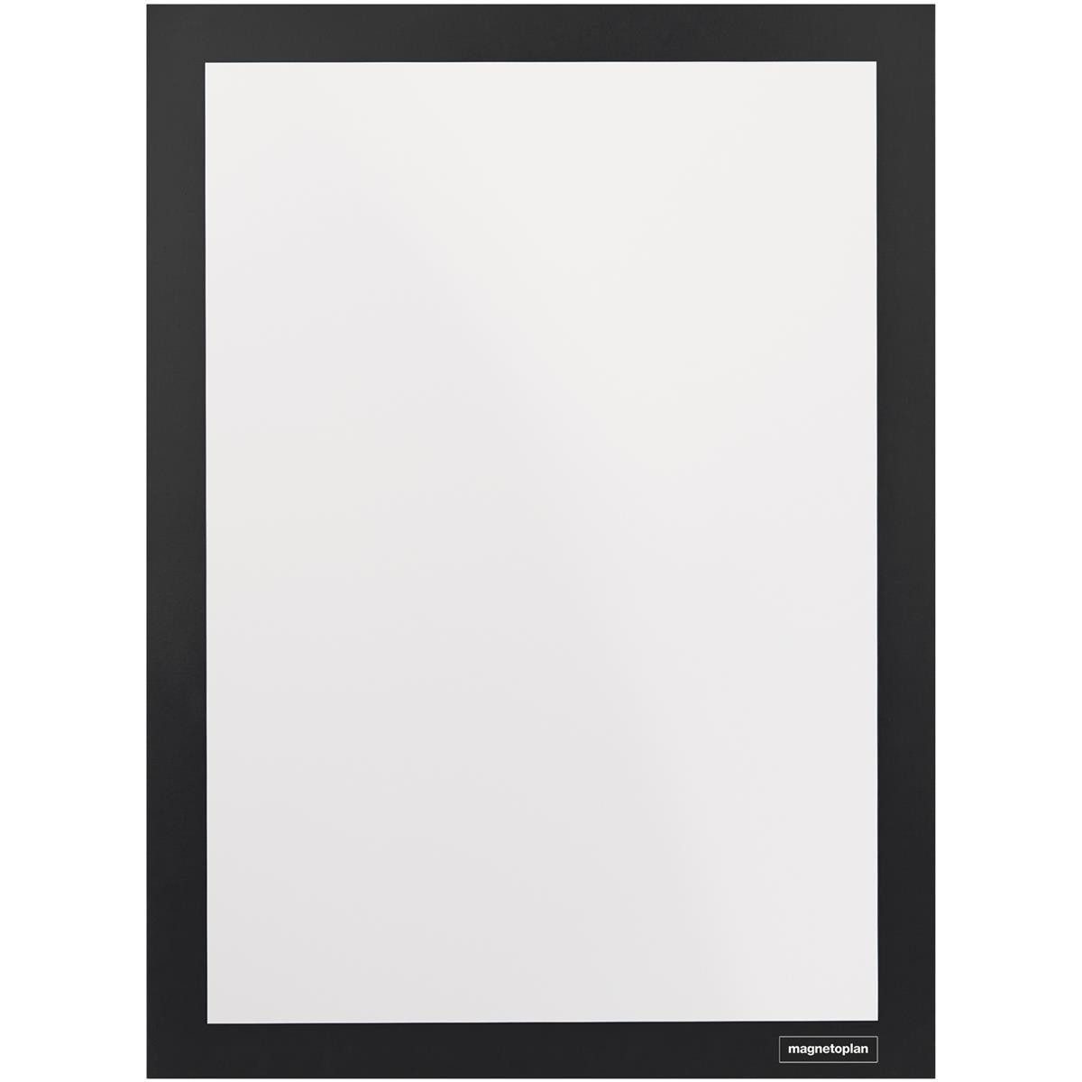 magnetoplan® Magnet 2 magnetoplan Magnetrahmen selbstklebend Magnetofix schwarz A5