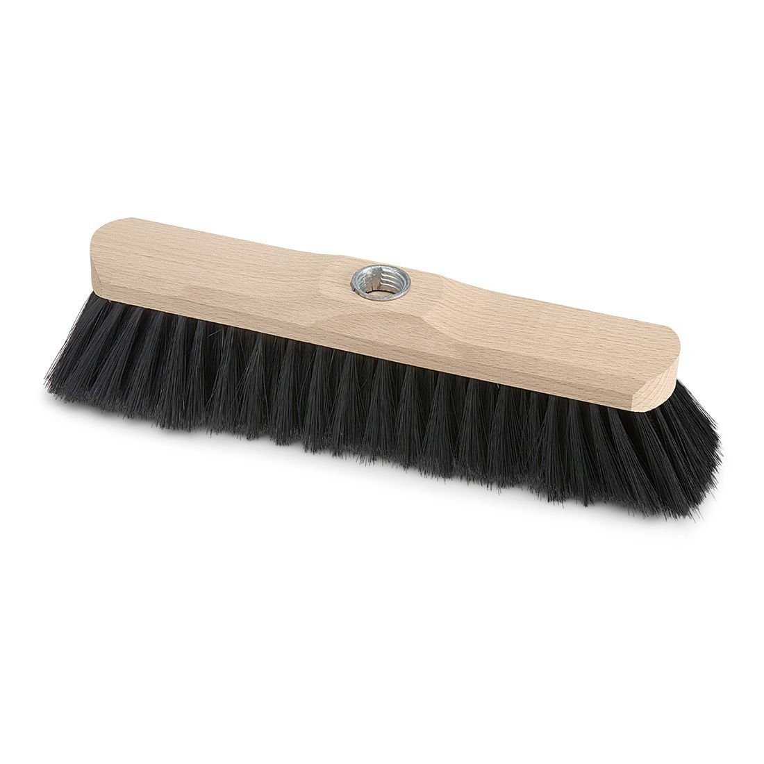 Nölle Straßenbesen Nölle 243027010 Stubenbesen Holz mit Metallgewinde - 28 cm, natur