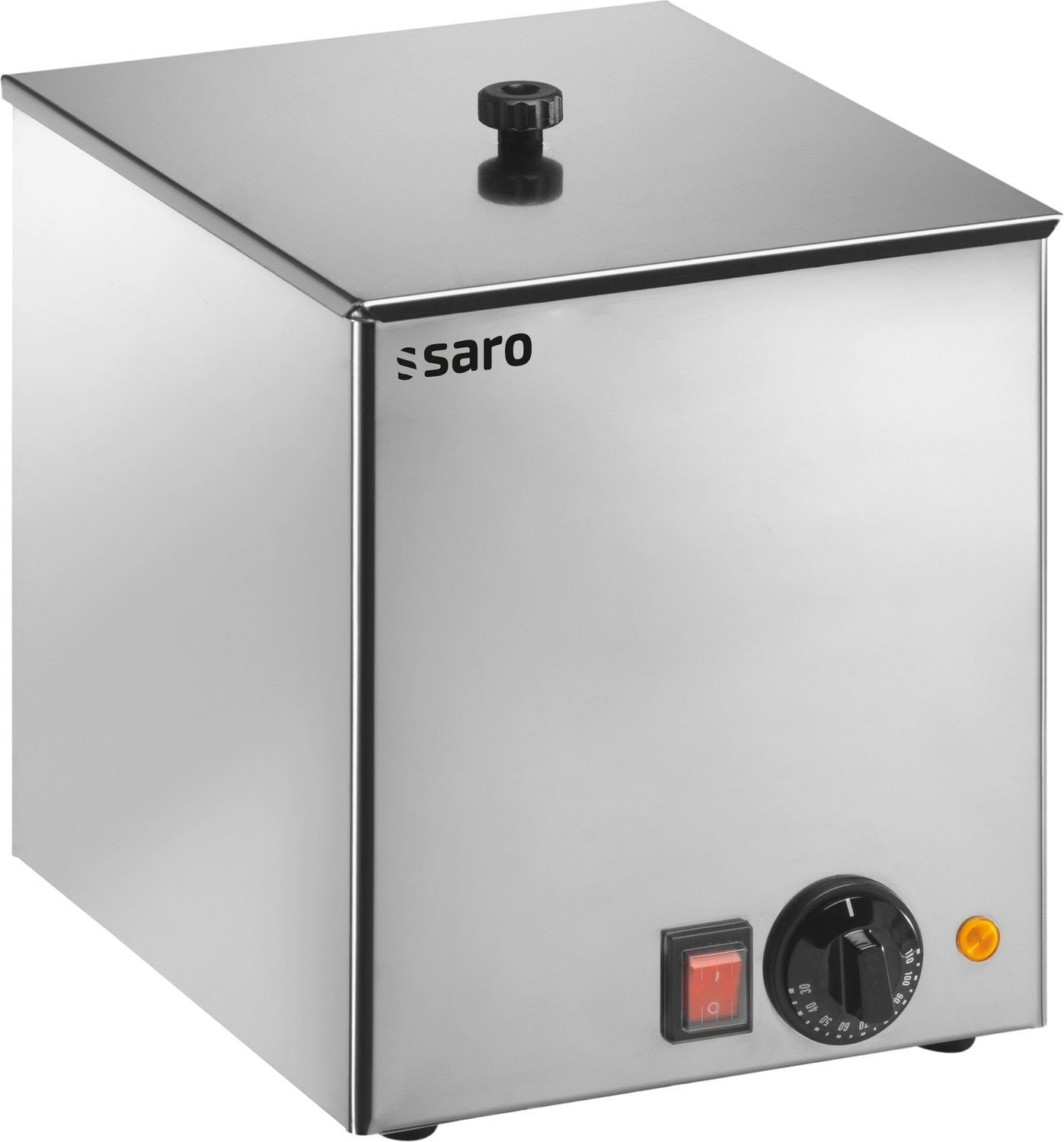 Saro Hotdog-Maker Hot Dog Maker, Wurstwärmer, Hot Dog Steamer - Modell HD 100, Edelstahl