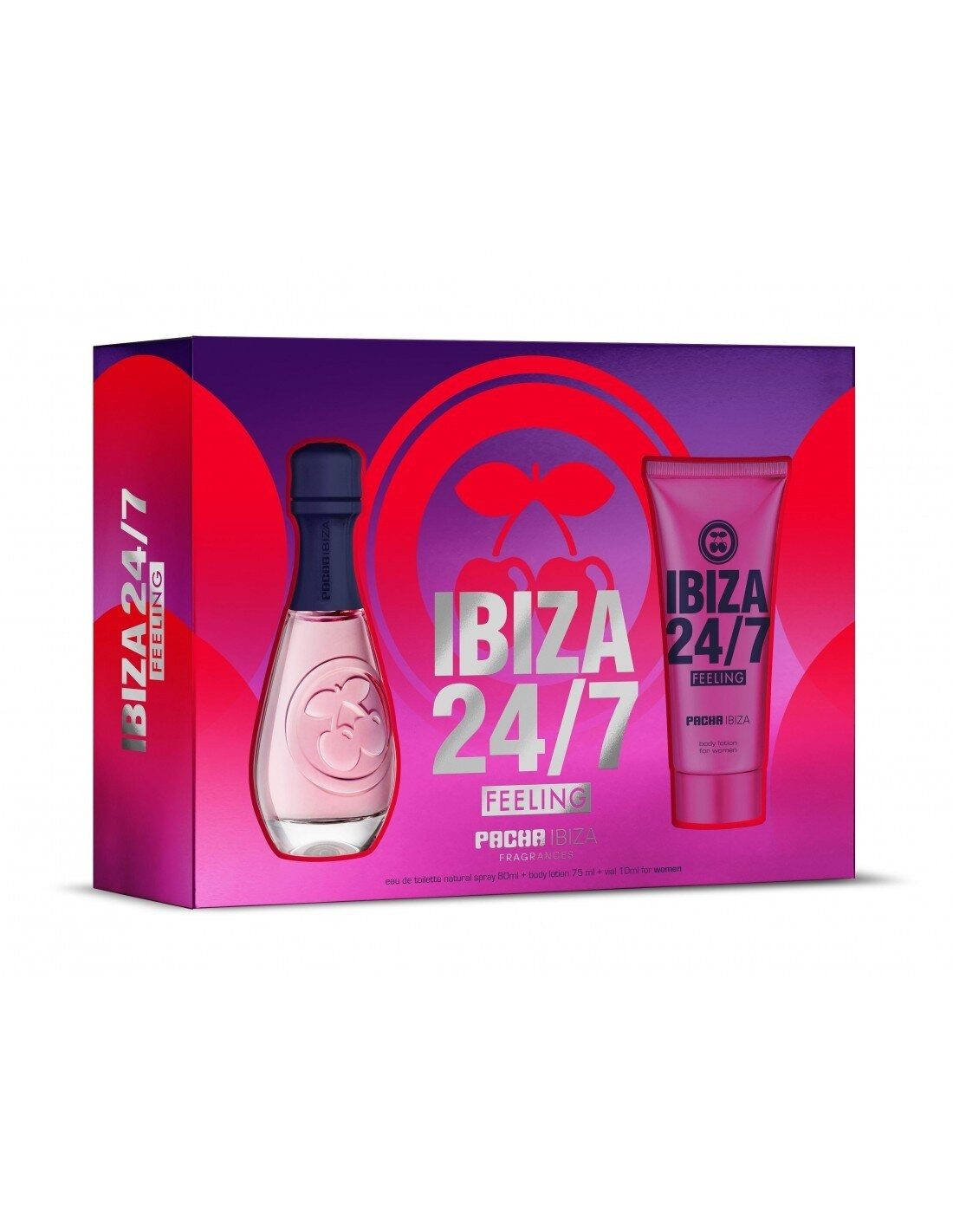 Pacha Duft-Set Pacha Queen 24-7 Feeling 80 Vap Bo Cof