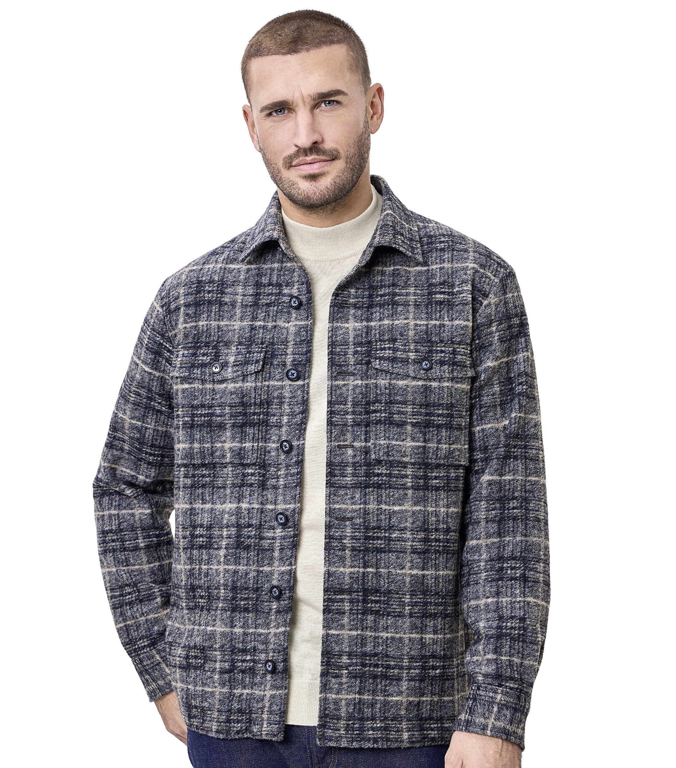 VENTI Hemdjacke VENTI Hemdjacke kariert