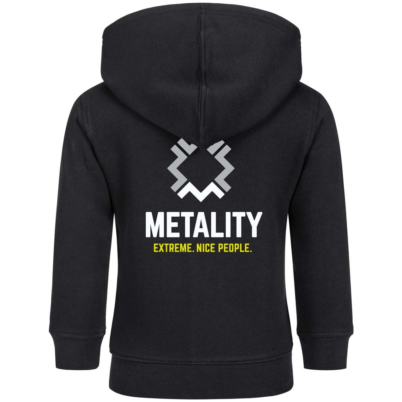 Kapuzensweatjacke mit Metality (Logo) Aufdruck für Babys (0–24 M)