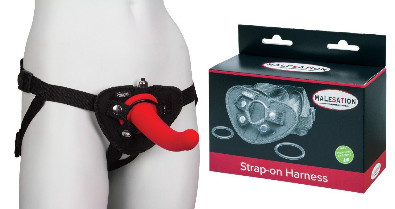- on Strap-on-Dildo MALESATION Strap Harness Malesation