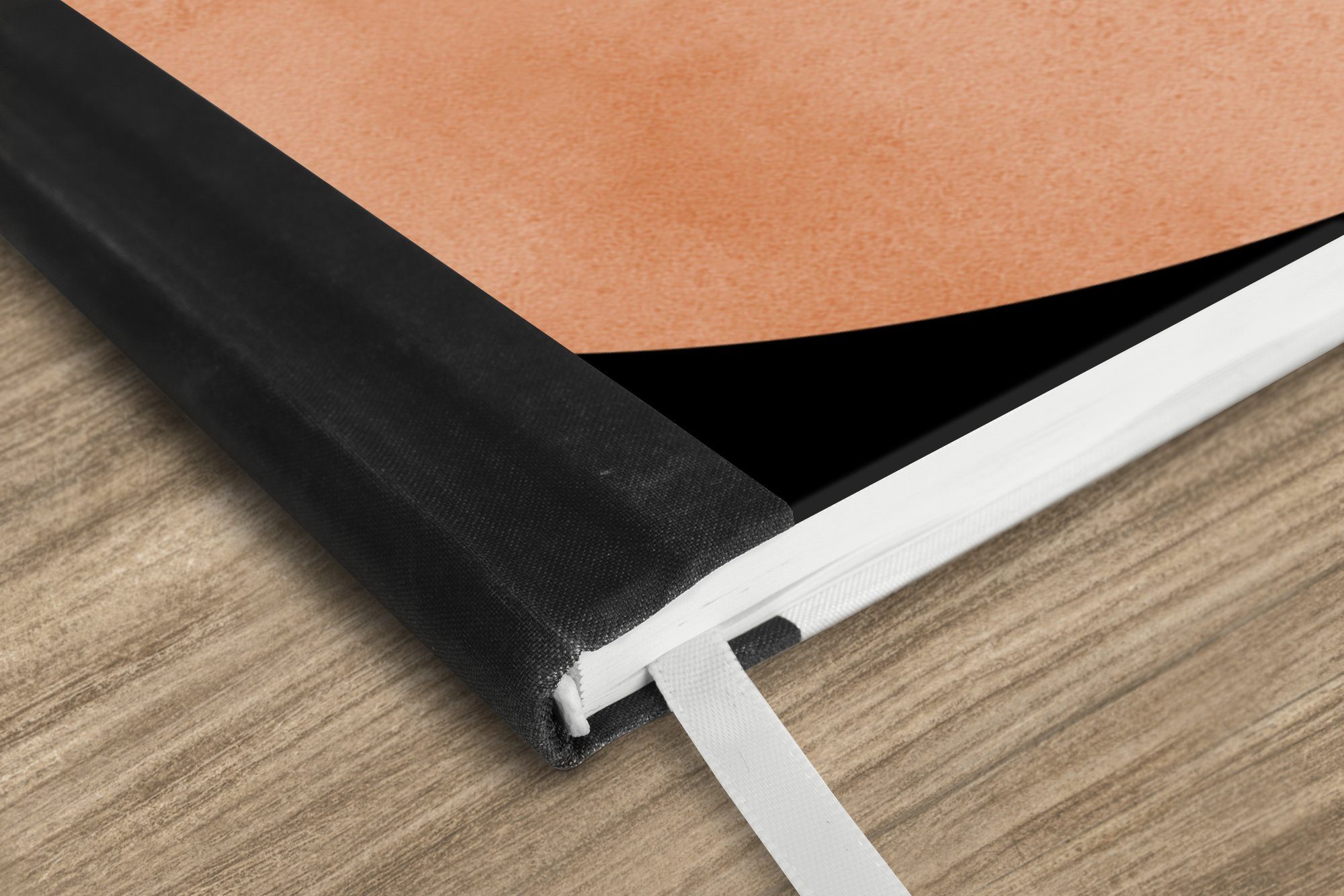 Thumbnail - MuchoWow Notizbuch Aquarellfarbe - Abstrakt - Terracotta, Notebook, Notizblock a5, Tagebuch, Journal Liniert