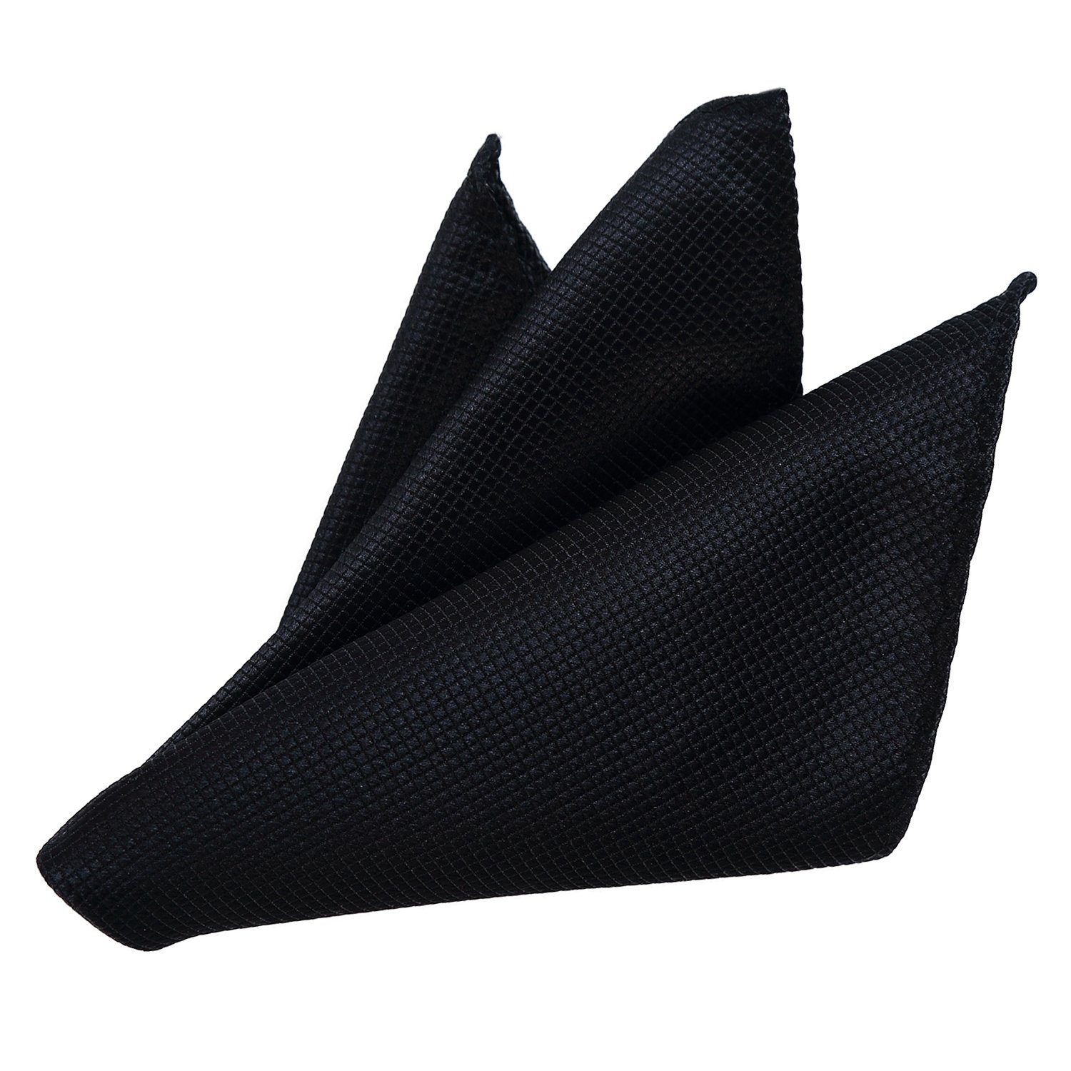 DonDon Fliege Schleife und Einstecktuch vorgebunden (Packung, 2-St) bereits gebunden, Seidenlook, 2er Set