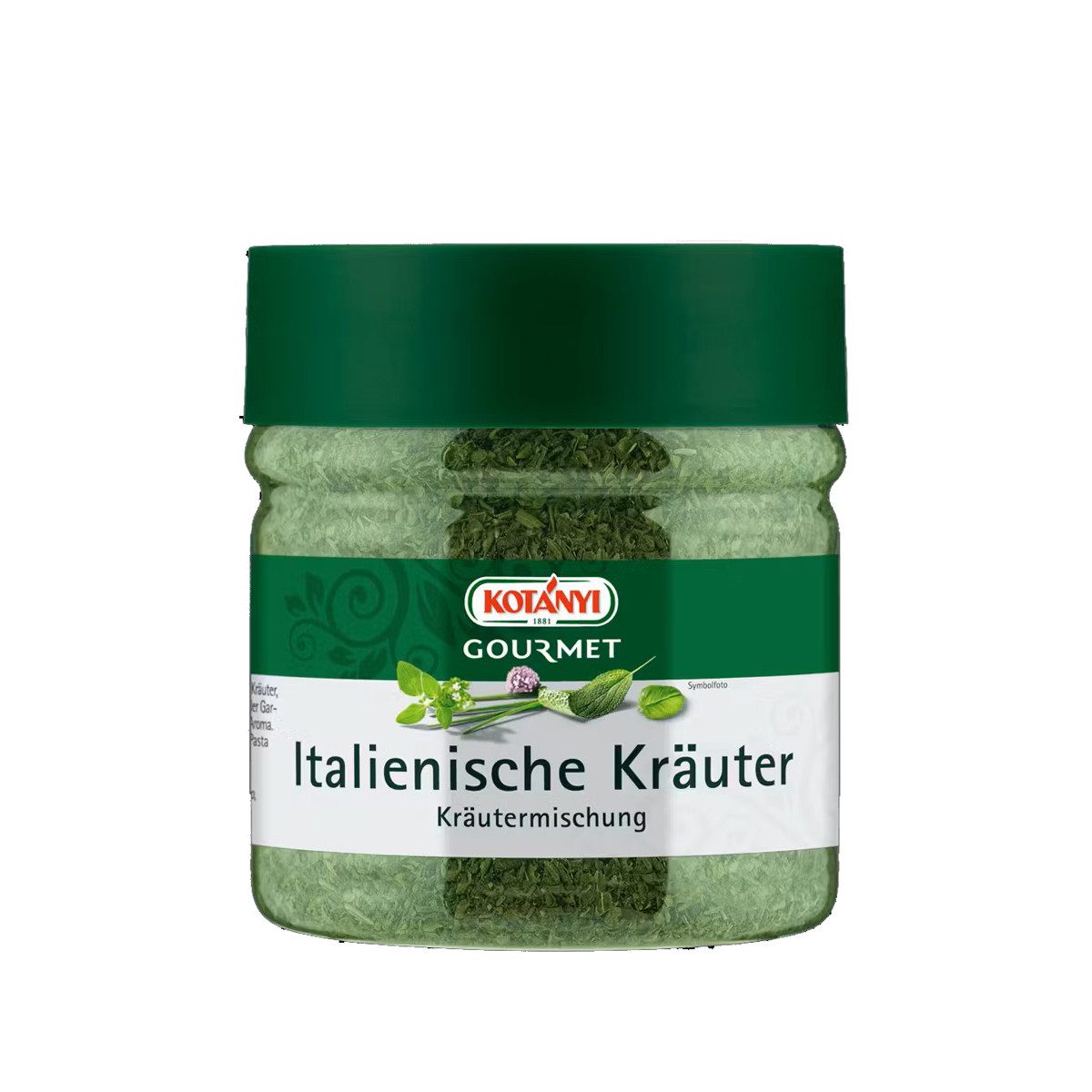 KOTANYI Gewürz, Kotanyi Kräuter italienisch Oregano über Rosmarin bis Thymian 63g