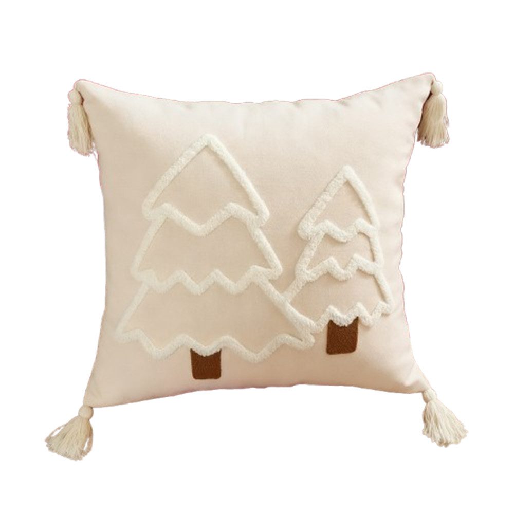 CLTYQ Kissenbezug Weihnachtskissenbezüge 45 x 45 cm Das Weihnachtsbaum,1er- günstig online kaufen