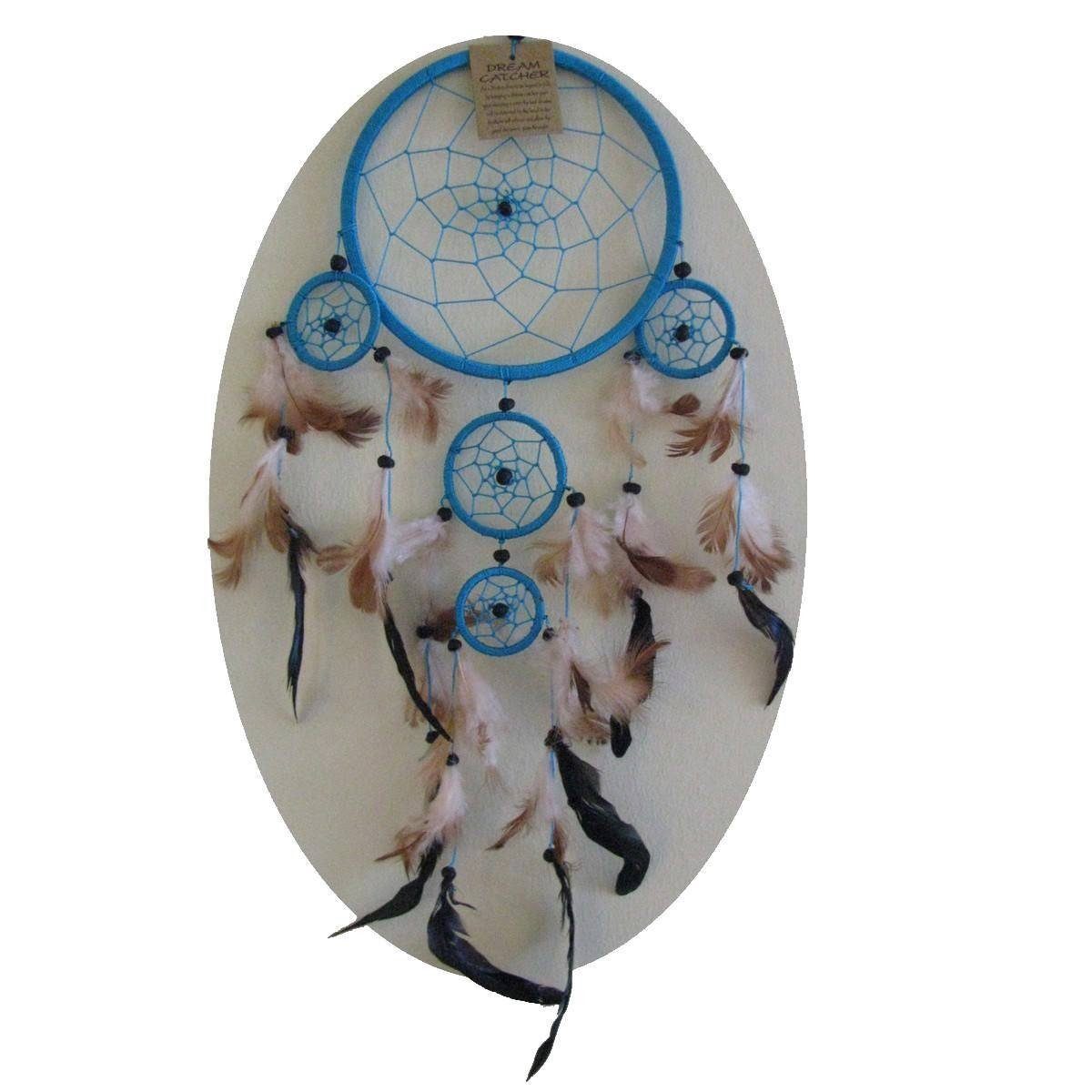 SIMANDRA Hängedekoration Traumfänger (16 cm), L: 40 cm